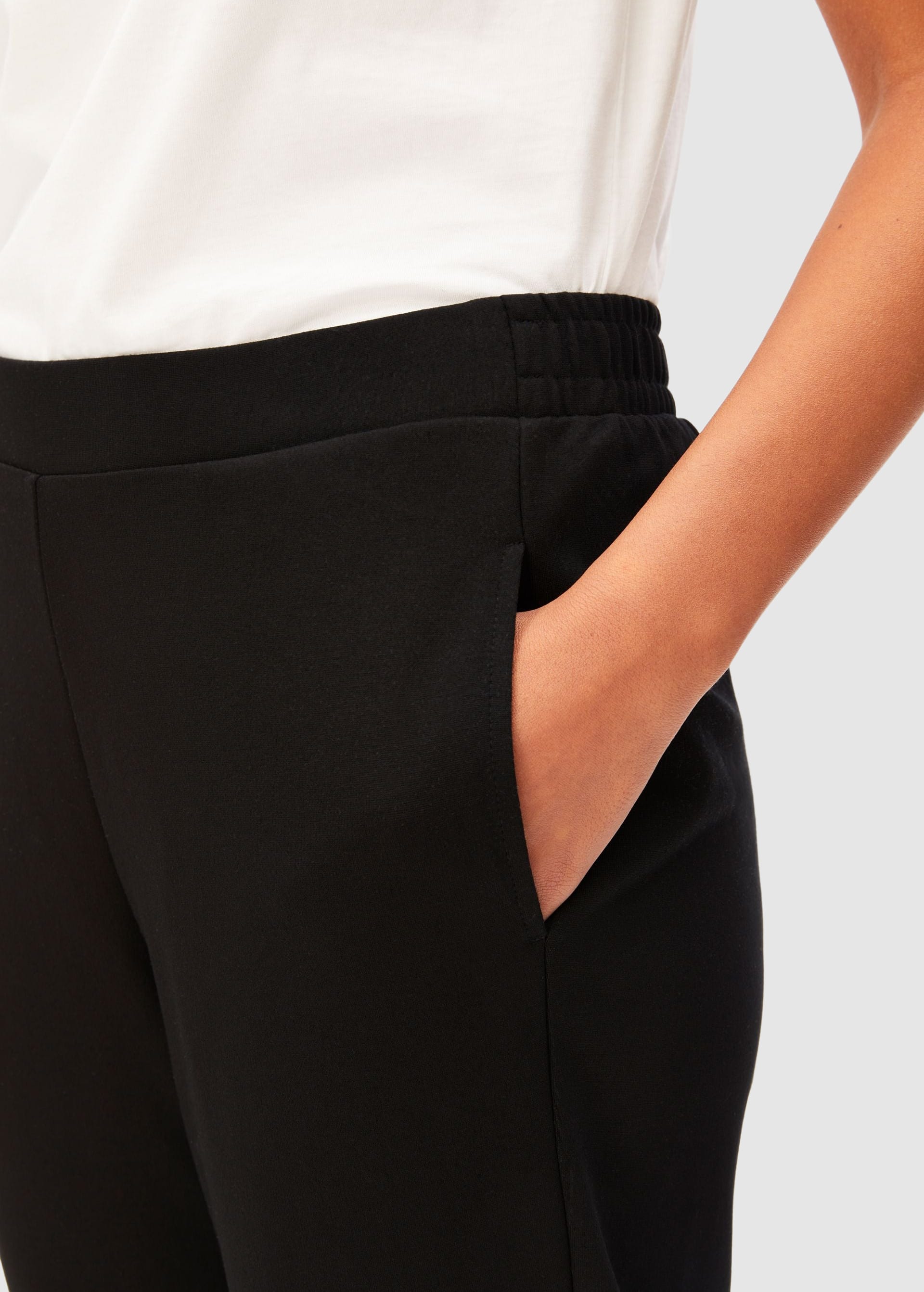 Magdaalena Jersey Pant Black