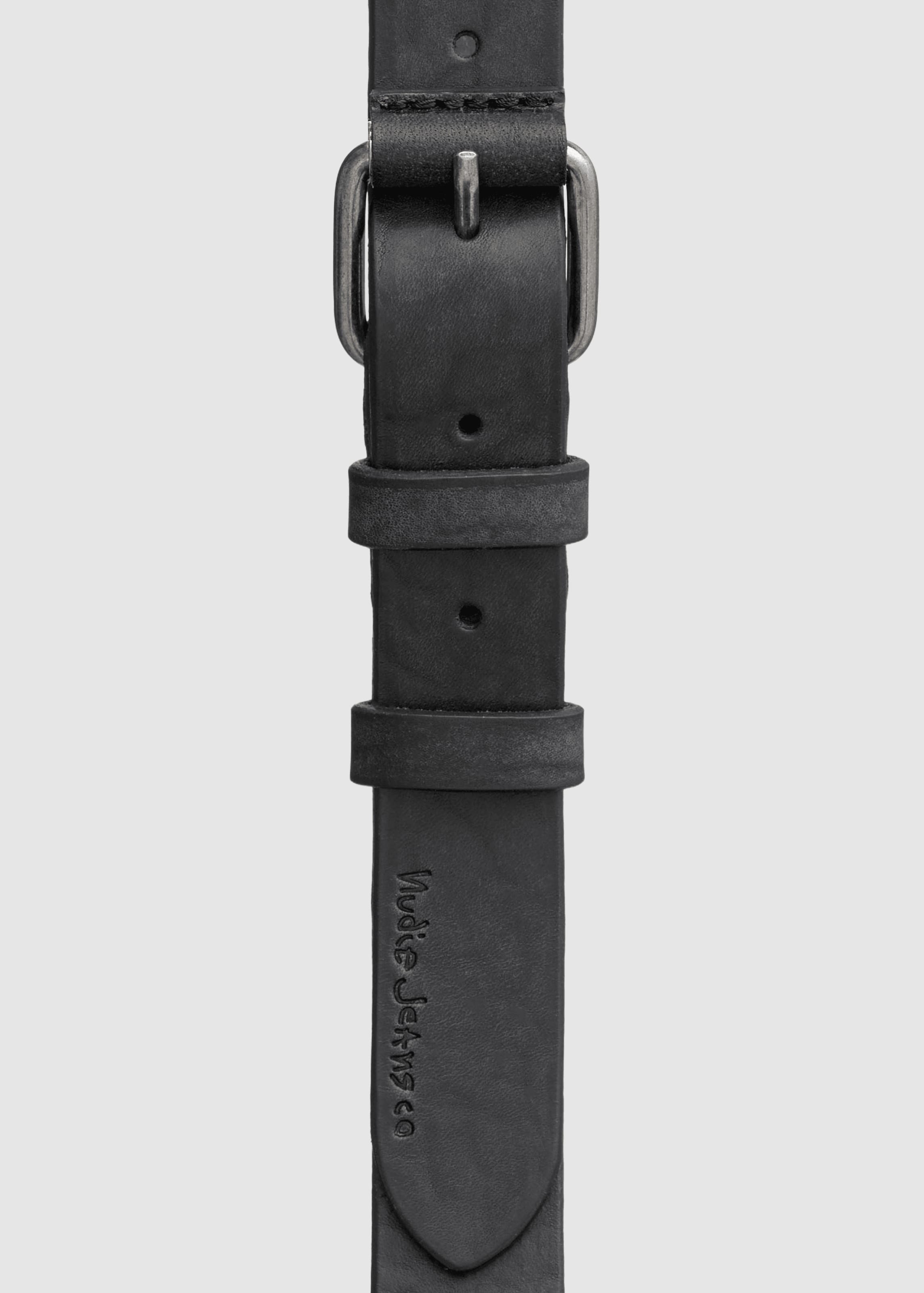Dwayne Leather Belt Black