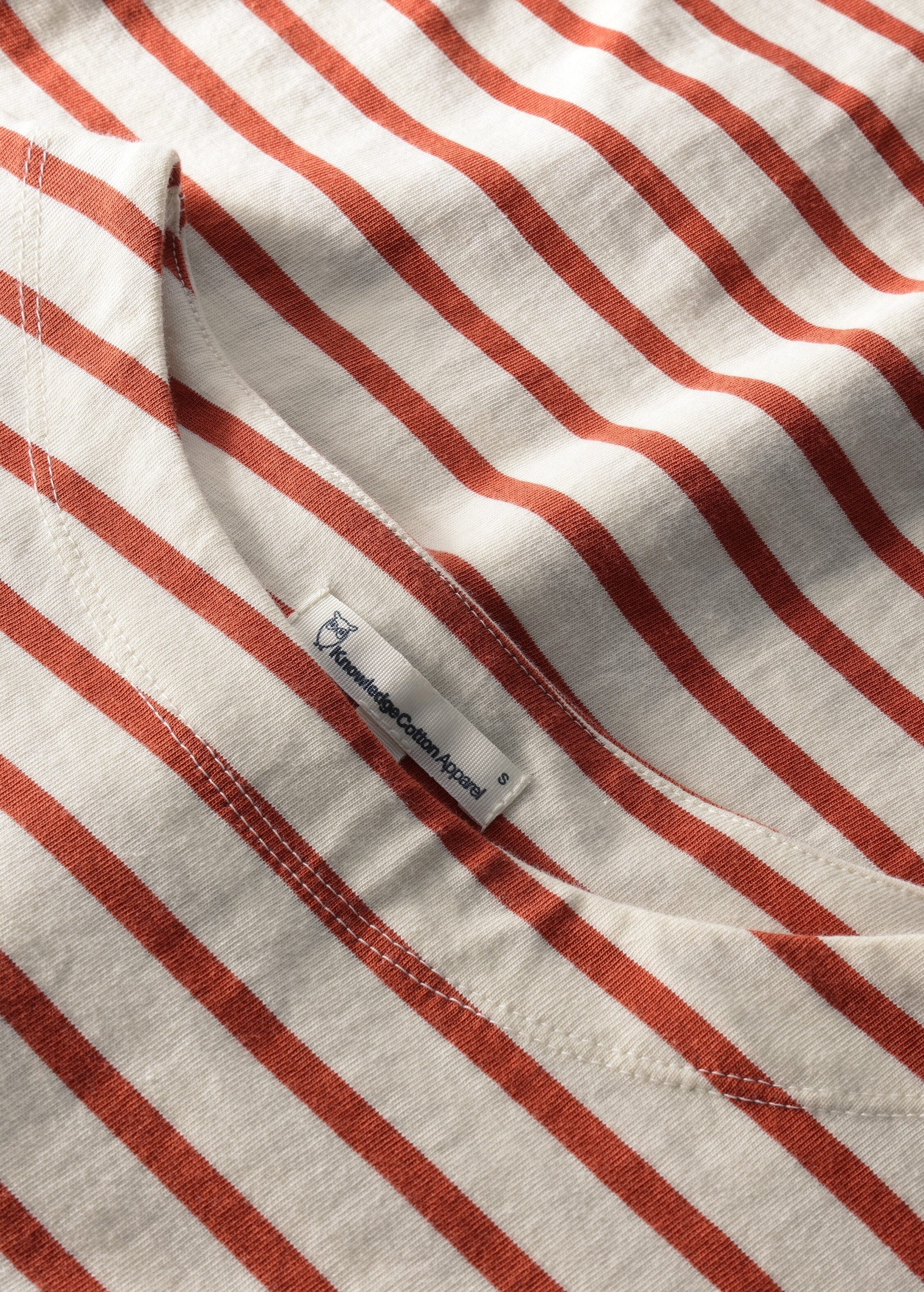 Stripe Long Sleeve T-Shirt Red Stripe Stripe Long Sleeve T-Shirt Red Stripe