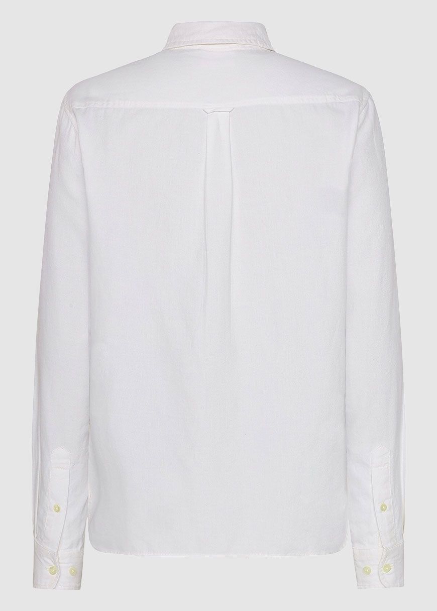 knowledge_cotton_apparel_regular_fit_light_twill_shirt_SS_25_KCA_1090144_1387_Egret_5_4f45d11e7a Regular Fit Light Twill Shirt
