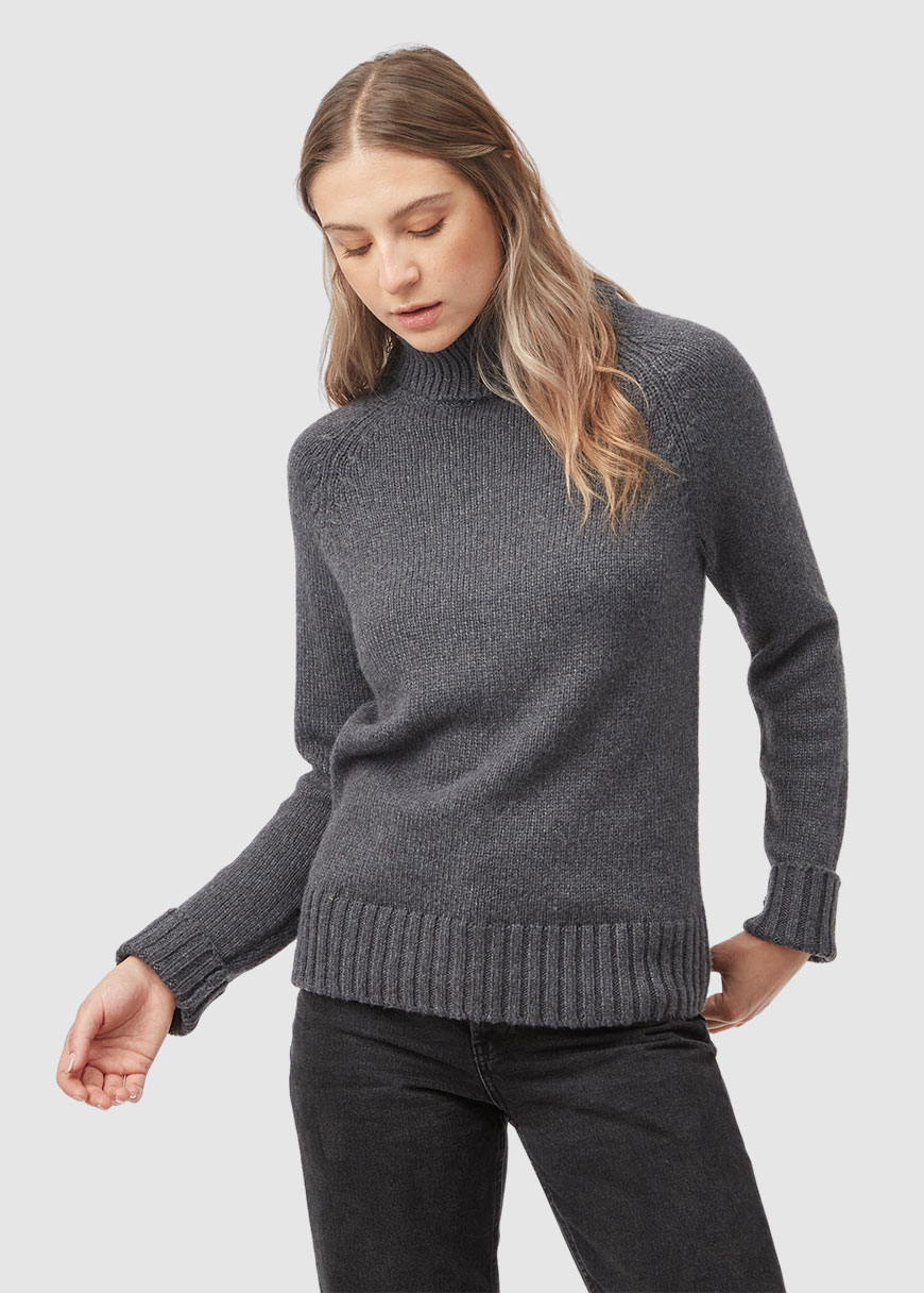 W Highline Wool Turtleneck Sweater W Highline Wool Turtleneck Sweater