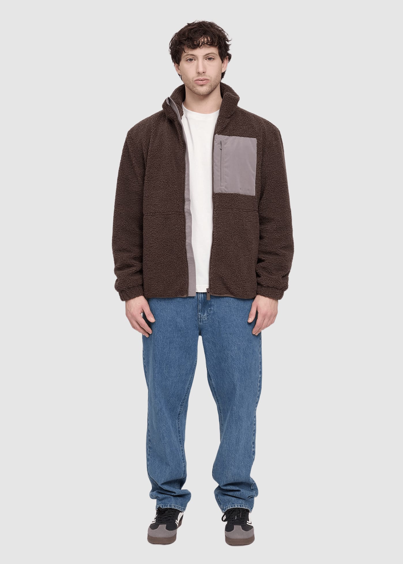 mazine-padded-teddy-fleece-jacket-chocolate-warm-mud-1.jpeg Padded Teddy-Fleece Jacket Chocolate Warm Mud