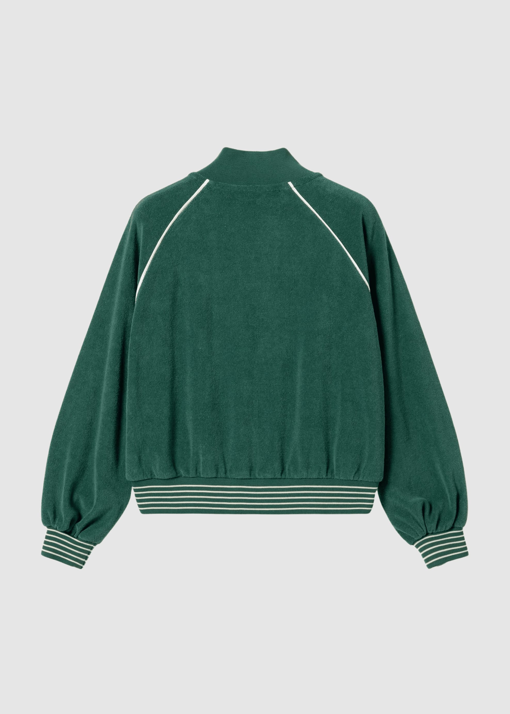 Retro Rally College Jacket Green Retro Rally College Jacket Green