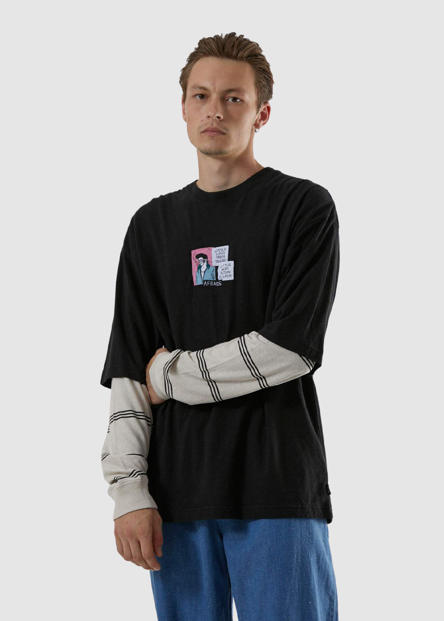 Trash Talk Hemp Oversized Tee Trash Talk Hemp Oversized Tee