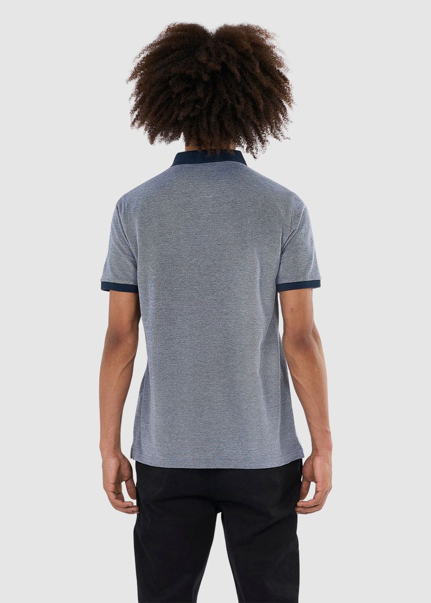 Yarn Dyed Badge Polo