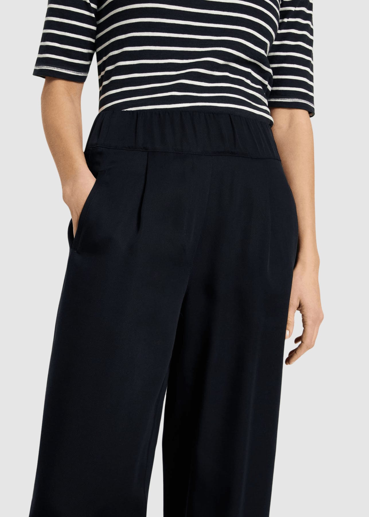 Hose Mit Weitem Bein Midnight Hose Mit Weitem Bein Midnight