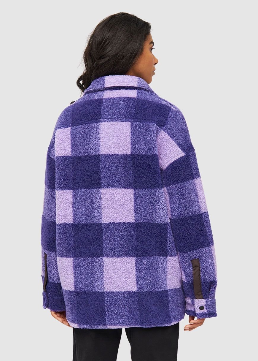 Checked Teddy Overshirt