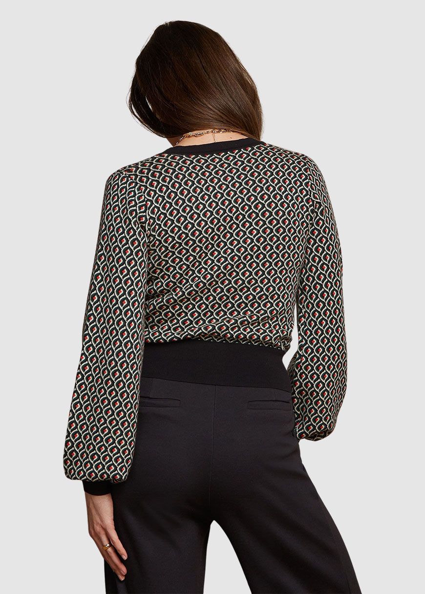 Cardi V Bell Violette Cardi V Bell Violette