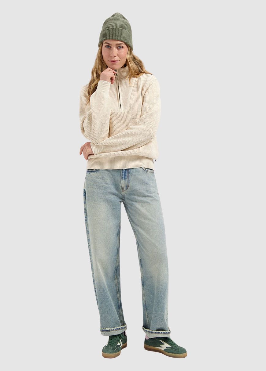 Doris Zip Knit