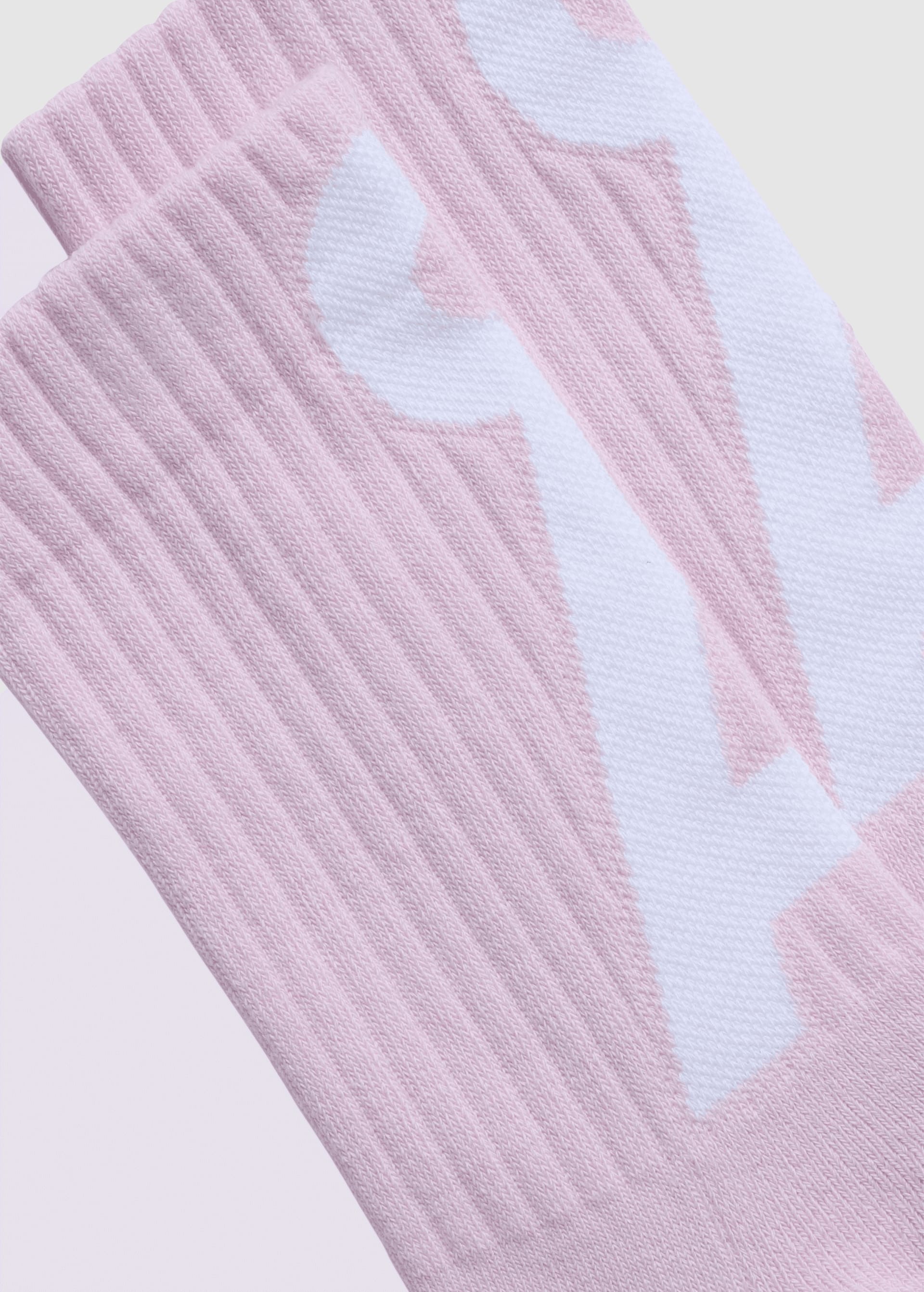 Saamus Short Socks W Pink Mist-Broken White Saamus Short Socks W Pink Mist-Broken White