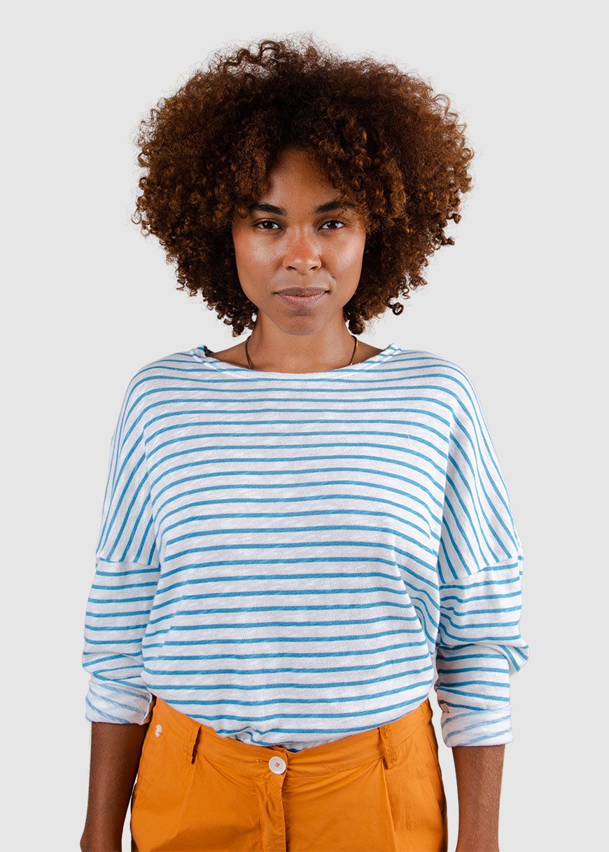 Stripes Fine Knit Sweater