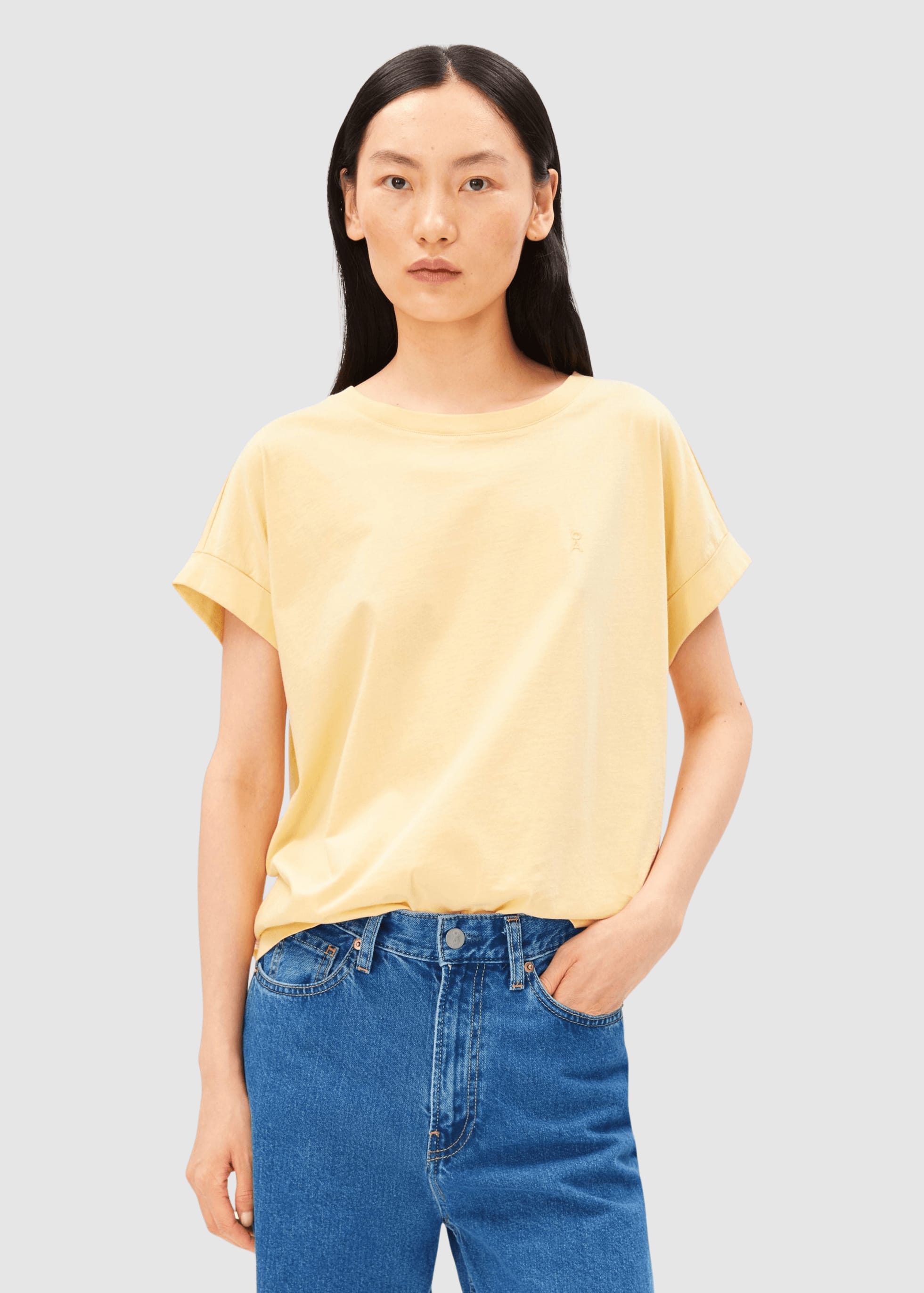 Idaara T-Shirt Golden Hay