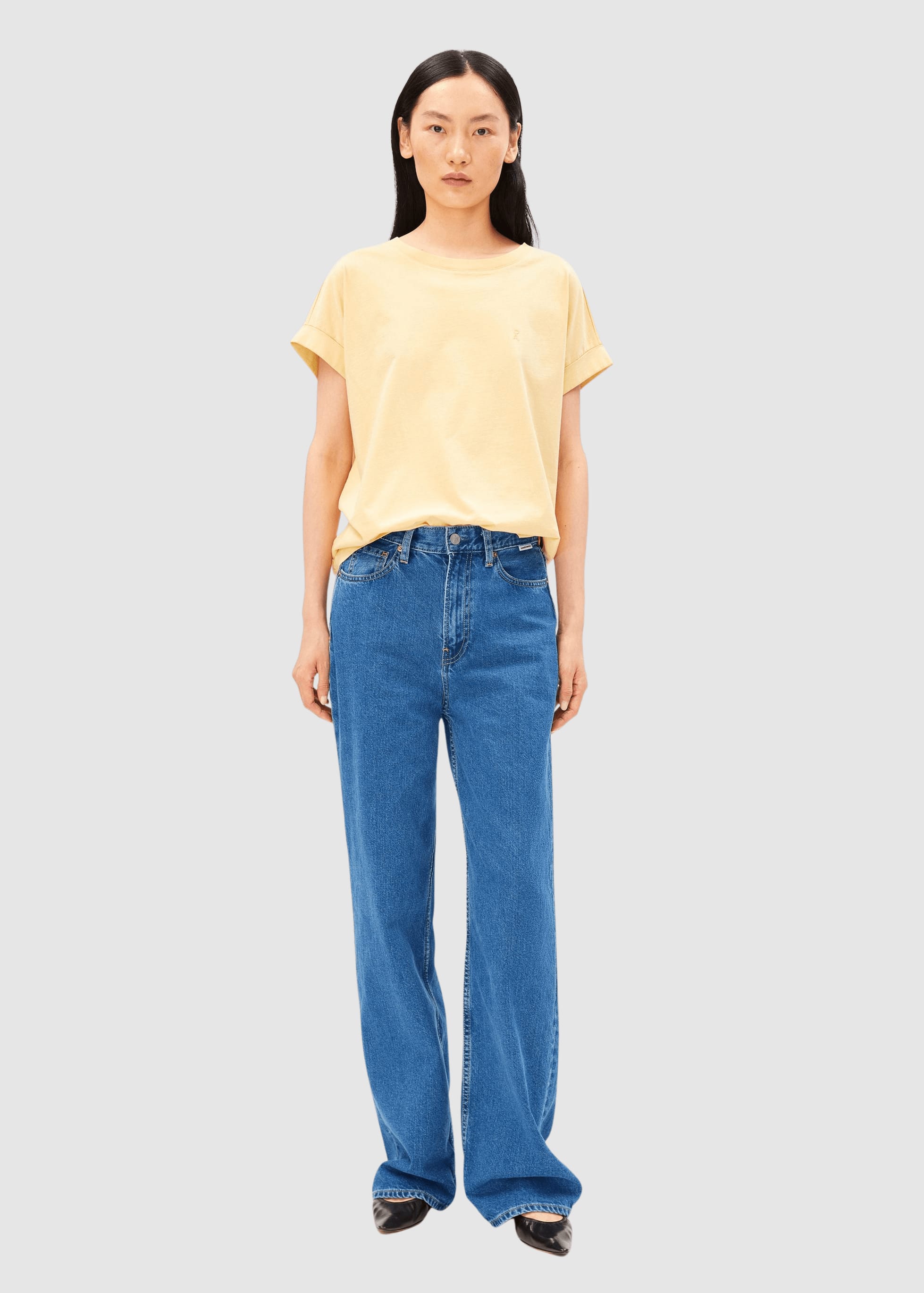 Idaara T-Shirt Golden Hay