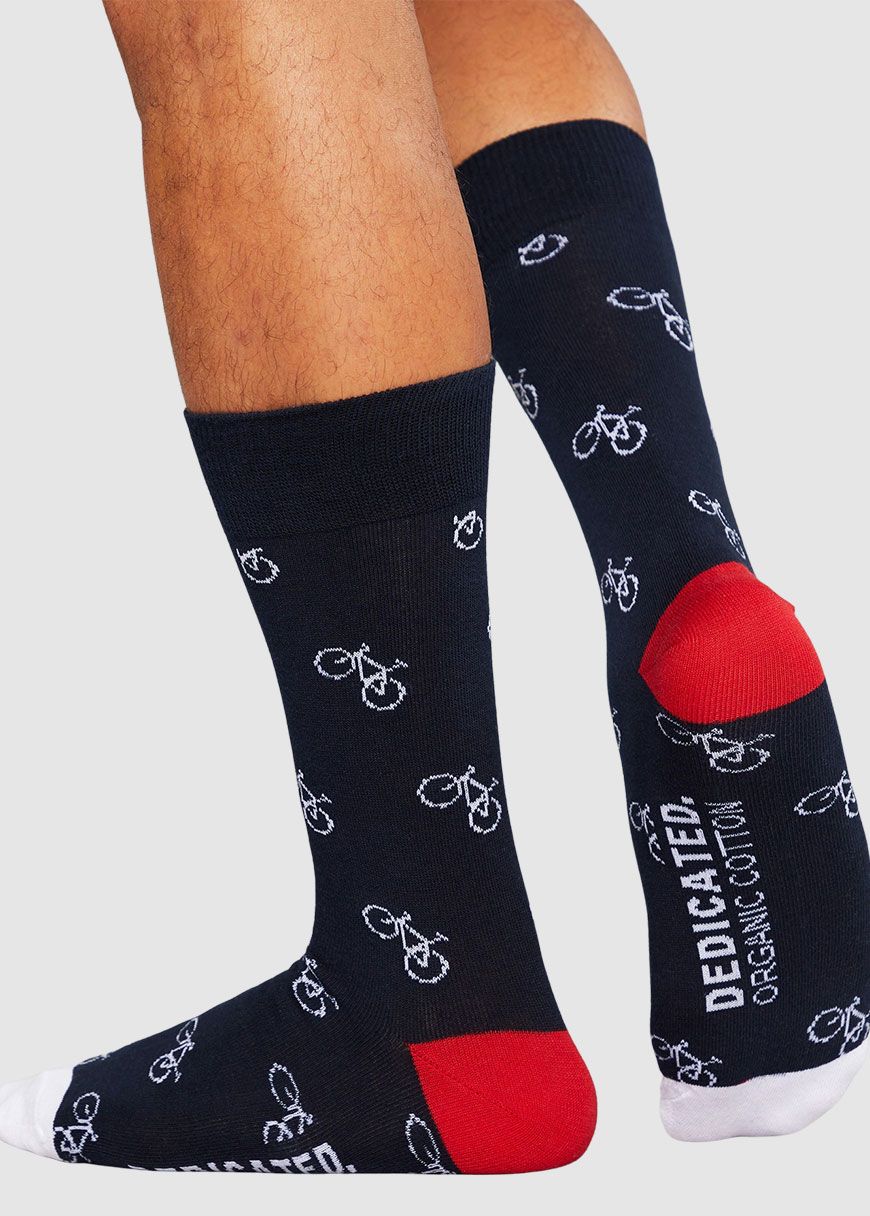 Socks Sigtuna Bike Pattern Socks Sigtuna Bike Pattern