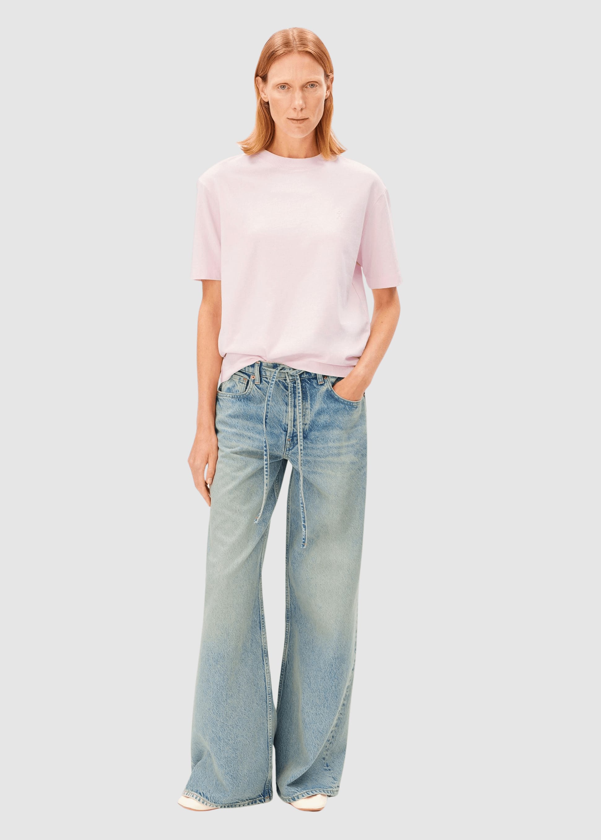 Tarjaa T-Shirt Pink Mist Tarjaa T-Shirt Pink Mist