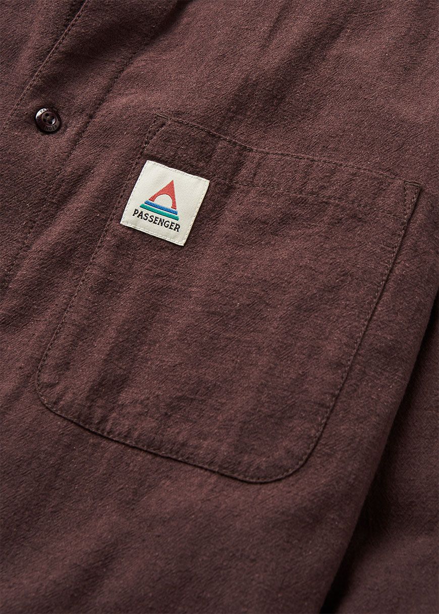 passenger_arica_textured_organic_cotton_shirt_AW_25_PAS_M_SH_VGQIV_Espresso_3_5d69f704d9 Arica Textured Organic Cotton Shirt