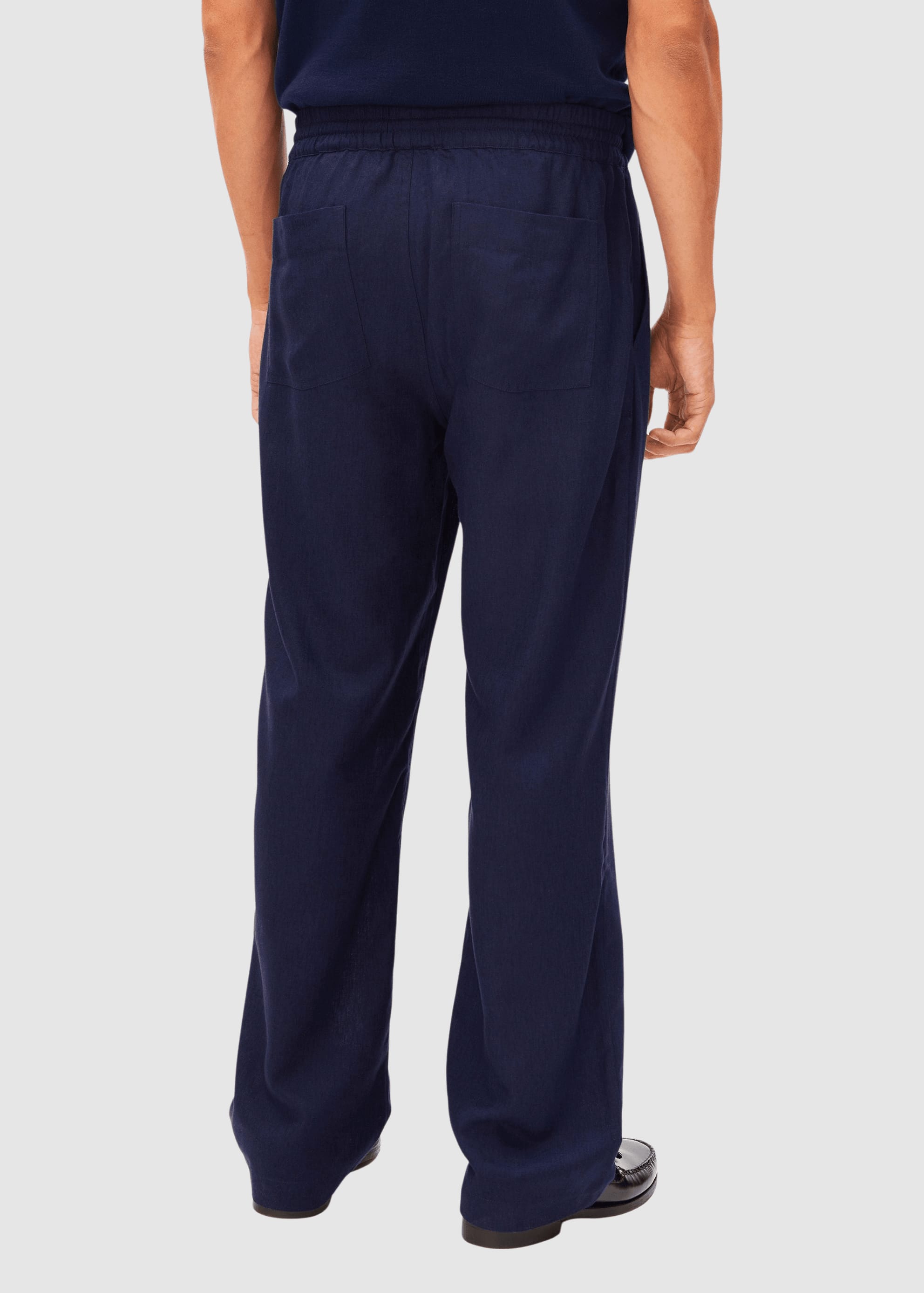 Lukaa Lino Pant Tinted Navy Lukaa Lino Pant Tinted Navy