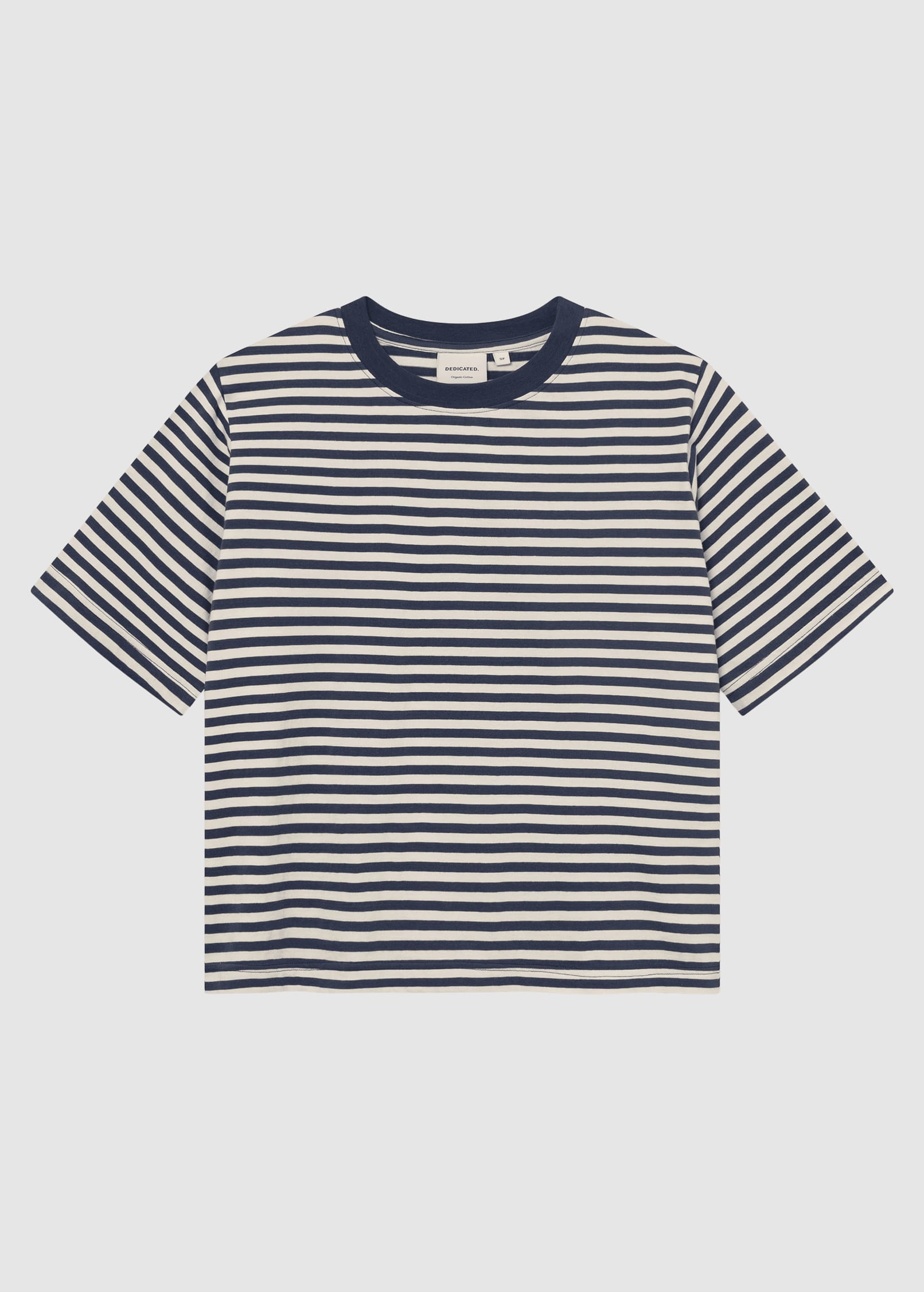 T-Shirt Vadstena Stripes Insignia Blue
