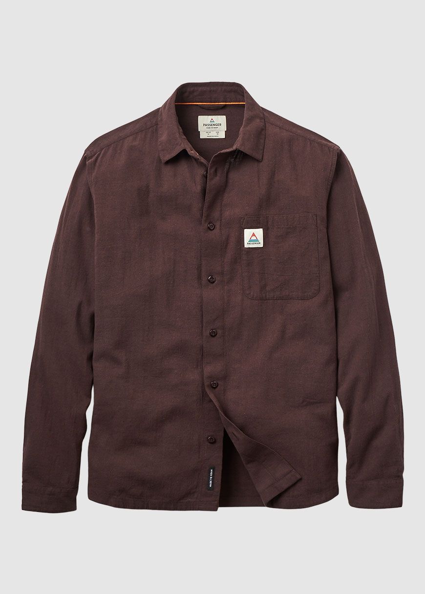 passenger_arica_textured_organic_cotton_shirt_AW_25_PAS_M_SH_VGQIV_Espresso_1_4ae36af416 Arica Textured Organic Cotton Shirt