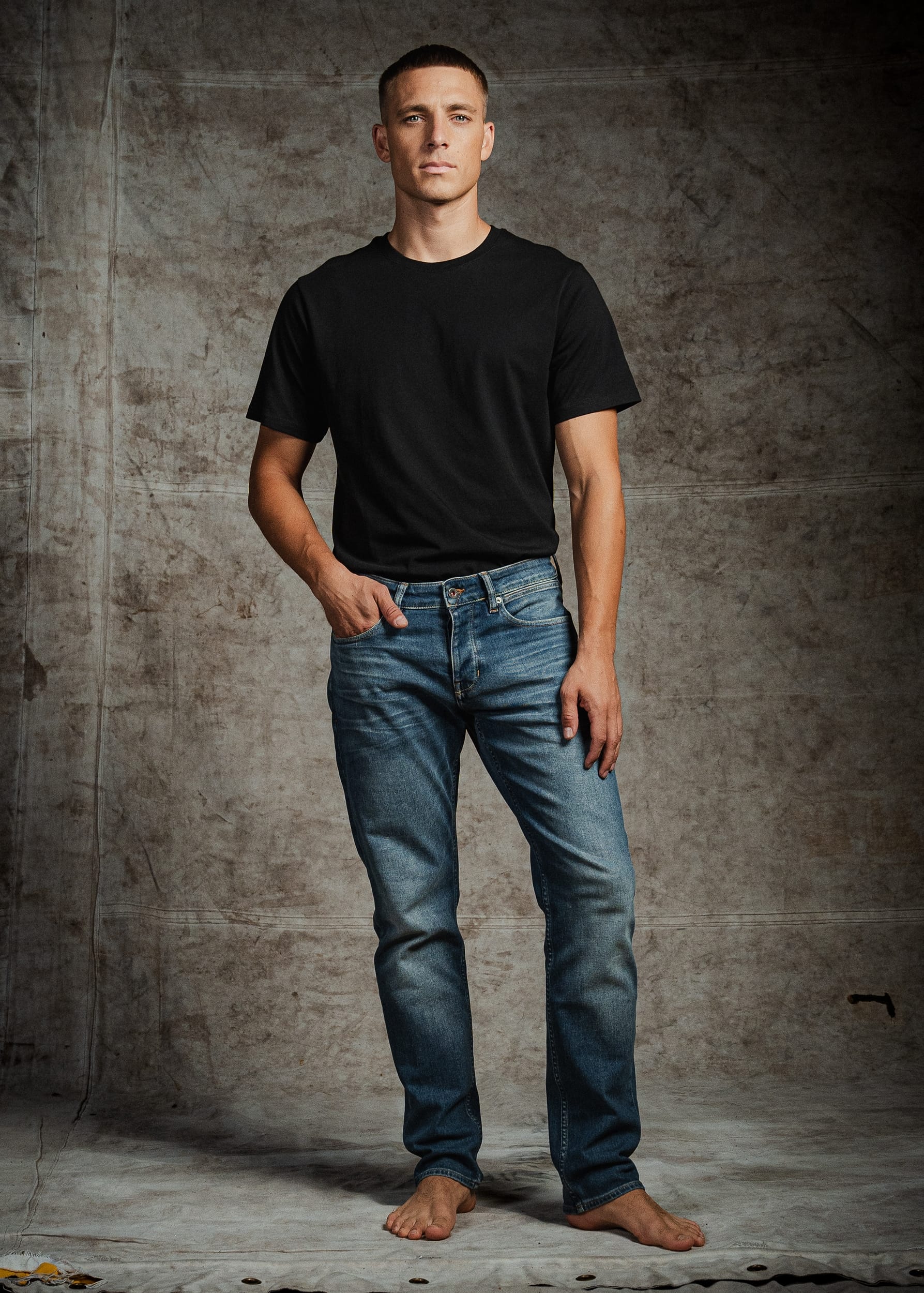 Jim Regular Slim Aged Indigo