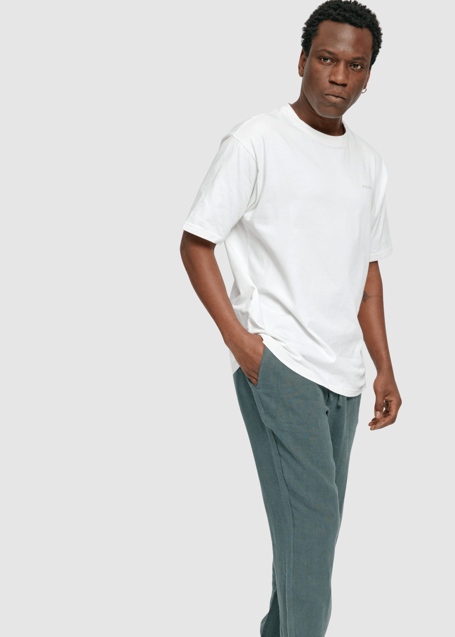 Regular Linen Pants Bottle Regular Linen Pants Bottle
