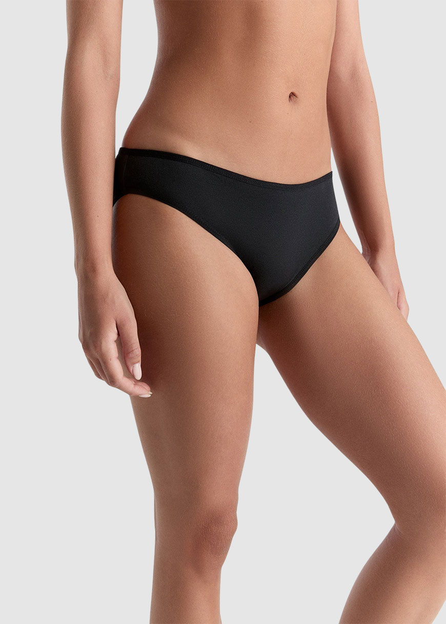 Klassische Damenslips Schwarz Klassische Damenslips Schwarz