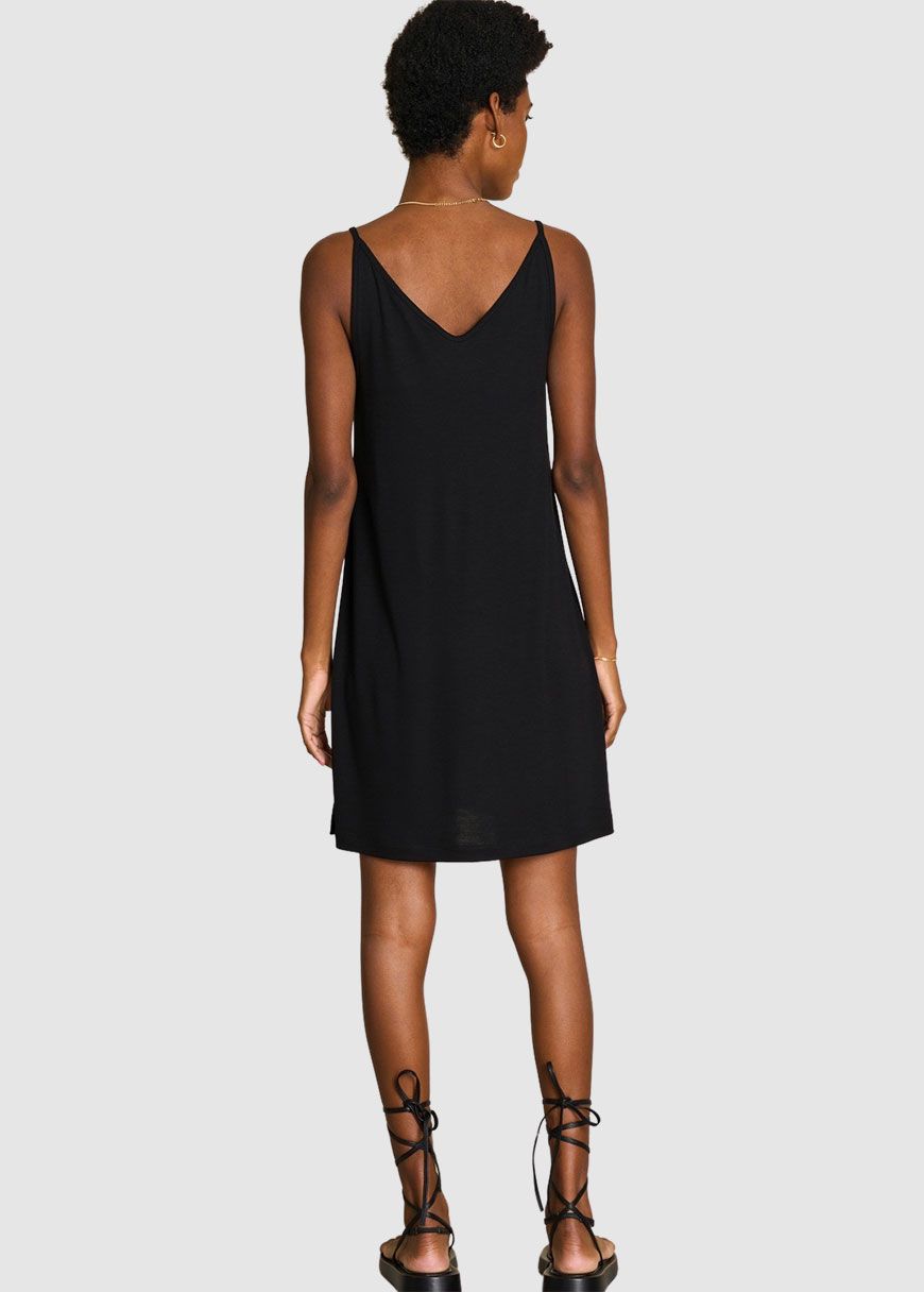 Slip Dress Triangle Short Flow Slip Dress Triangle Short Flow