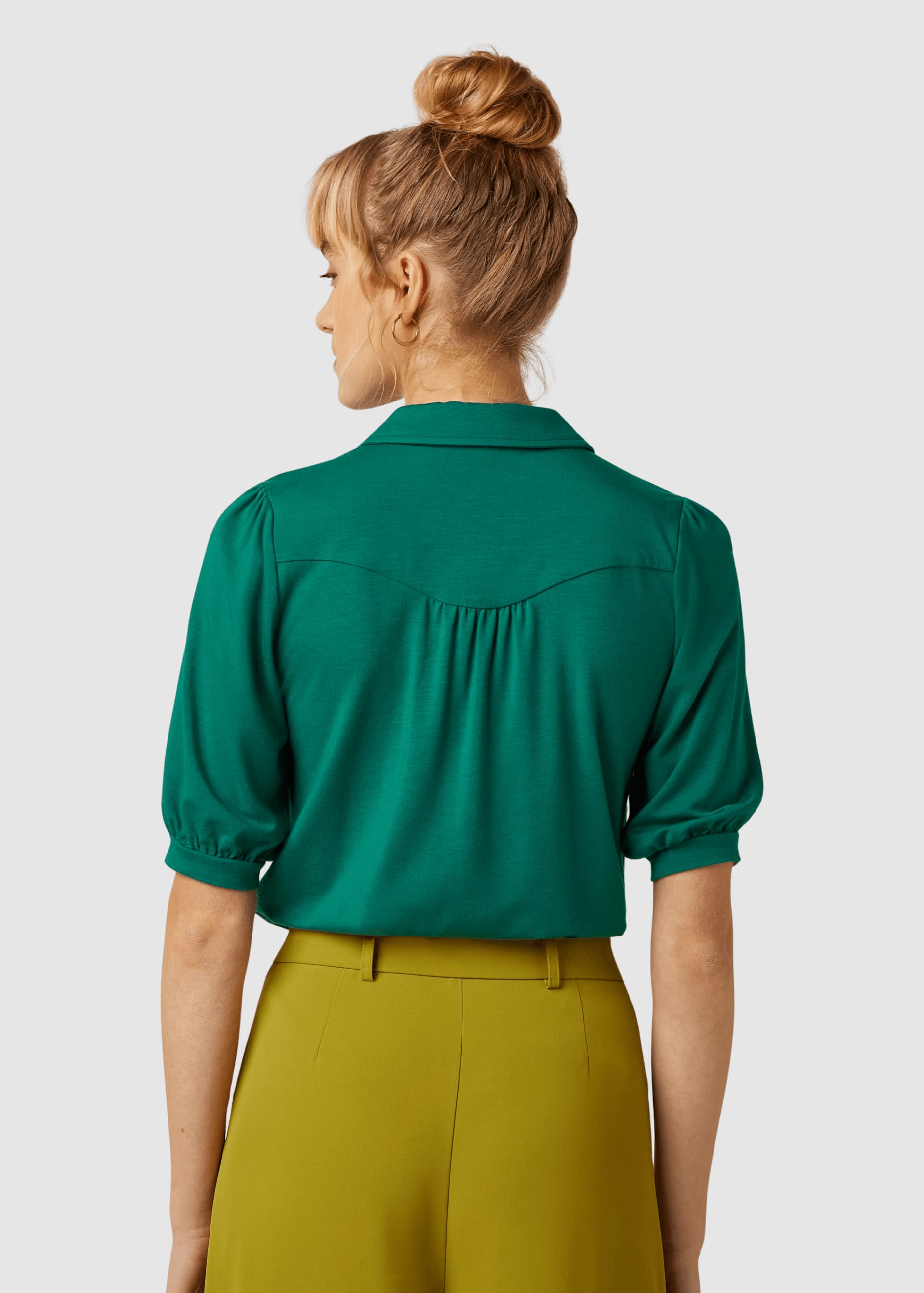 Carina Blouse Tulum Ponderosa Green Carina Blouse Tulum Ponderosa Green