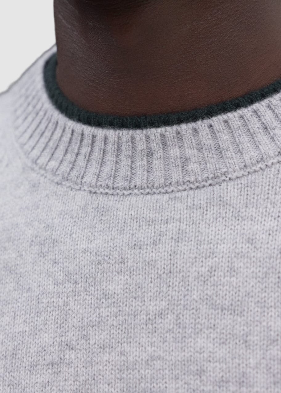 Marula Knit Man Light Grey Melange