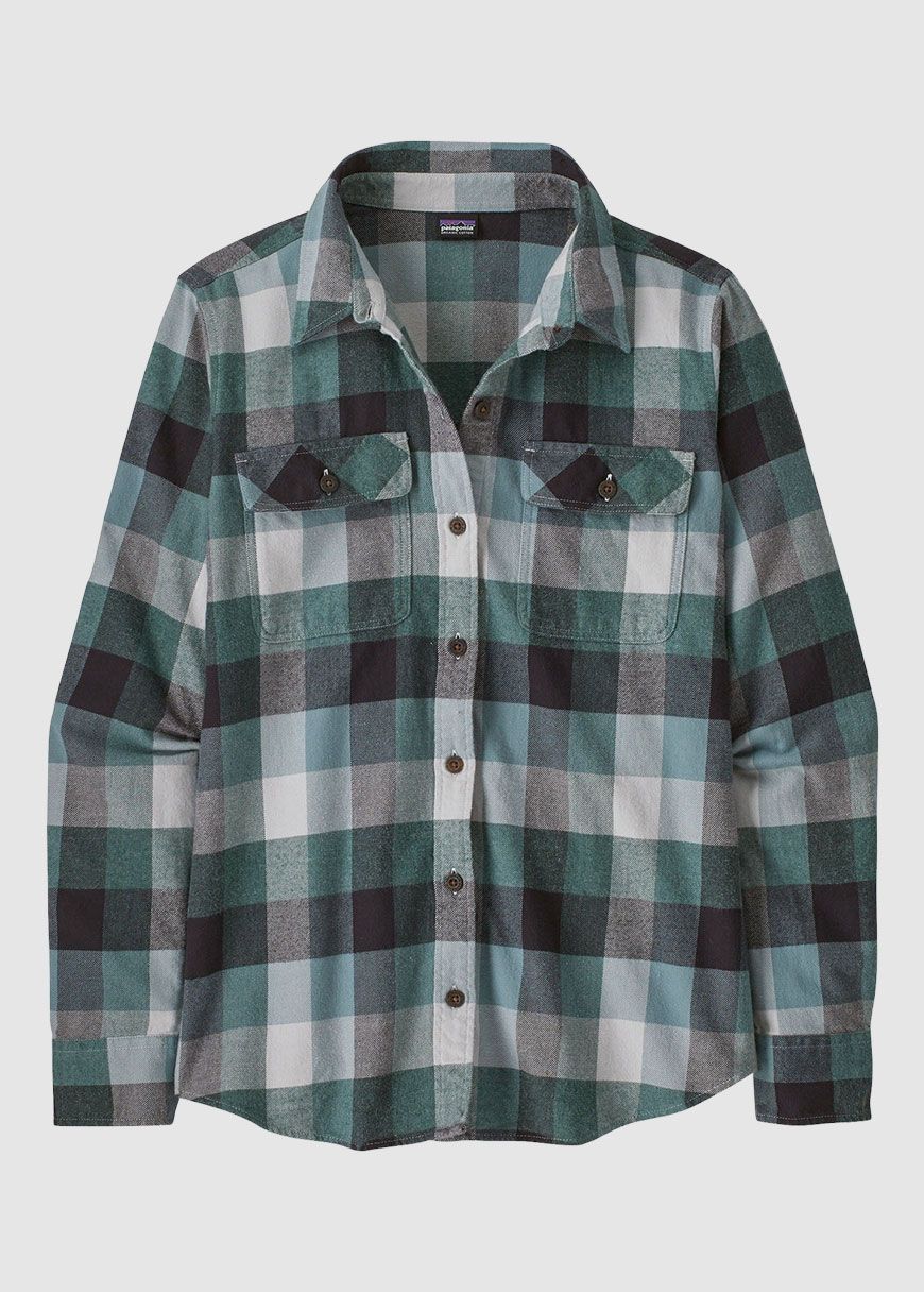 W's L/S Organic Cotton MW Fjord Flannel Shirt W's L/S Organic Cotton MW Fjord Flannel Shirt