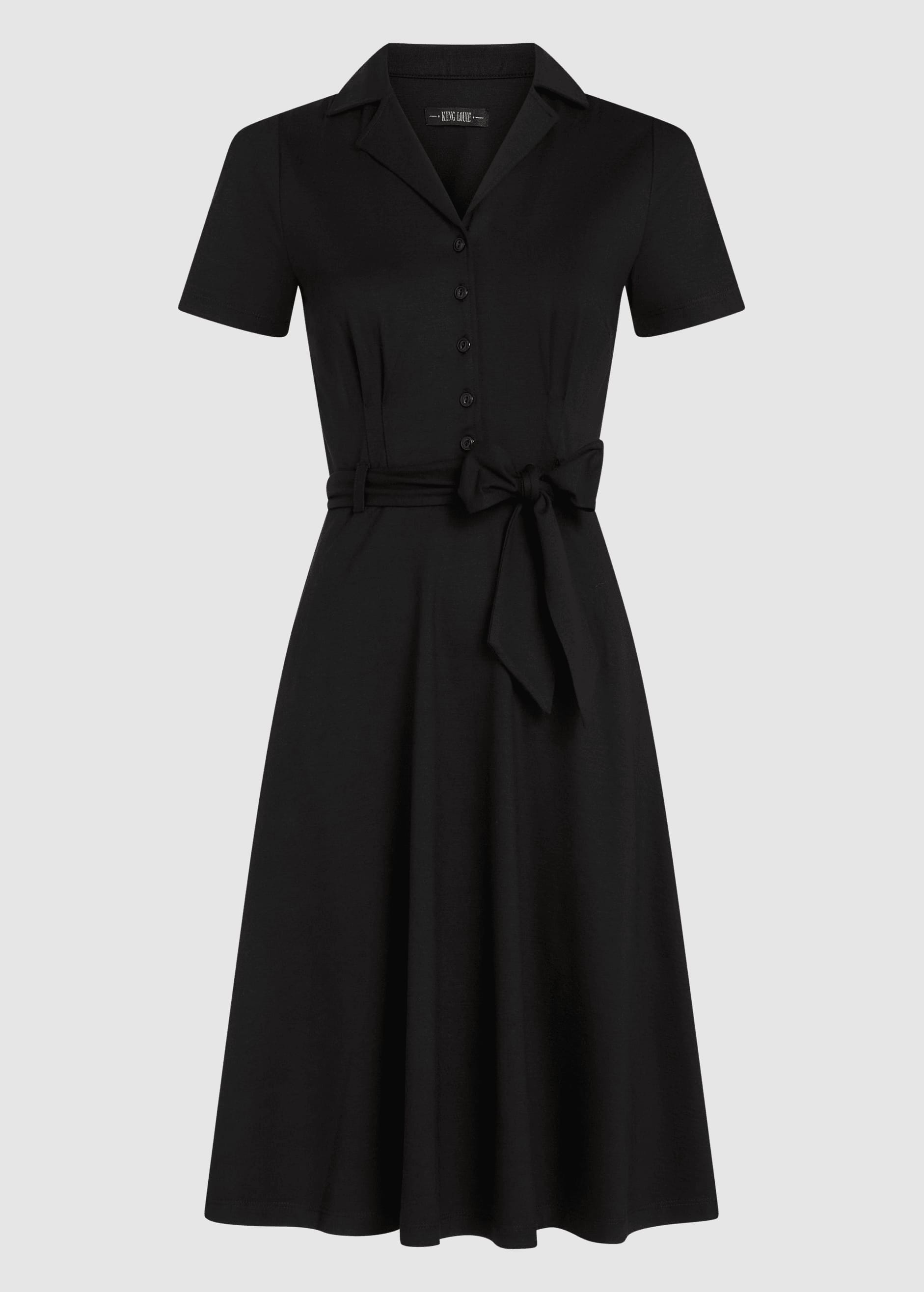 Sheeva Dress Viscose Classic Black Sheeva Dress Viscose Classic Black