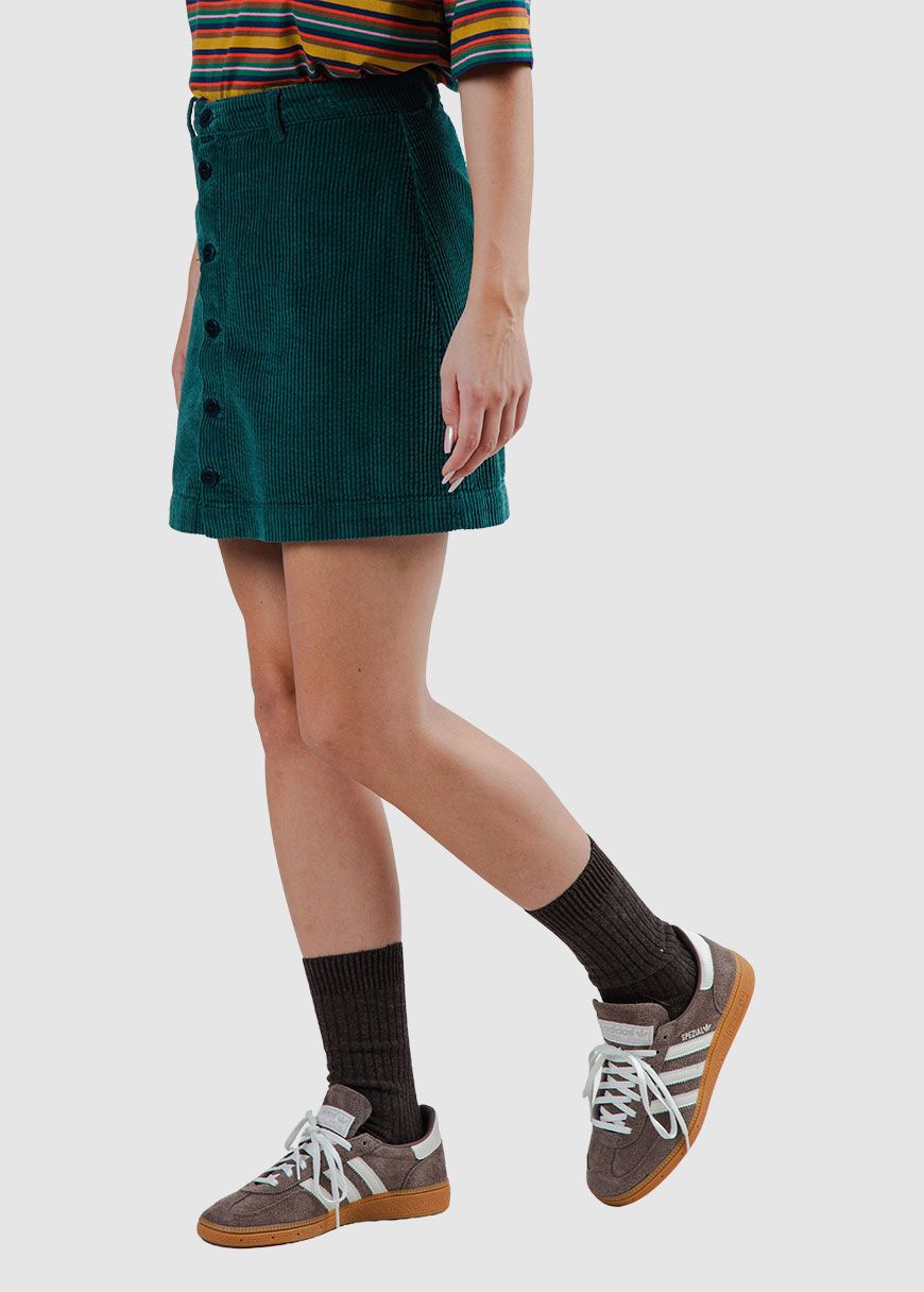 Corduroy Mini Skirt