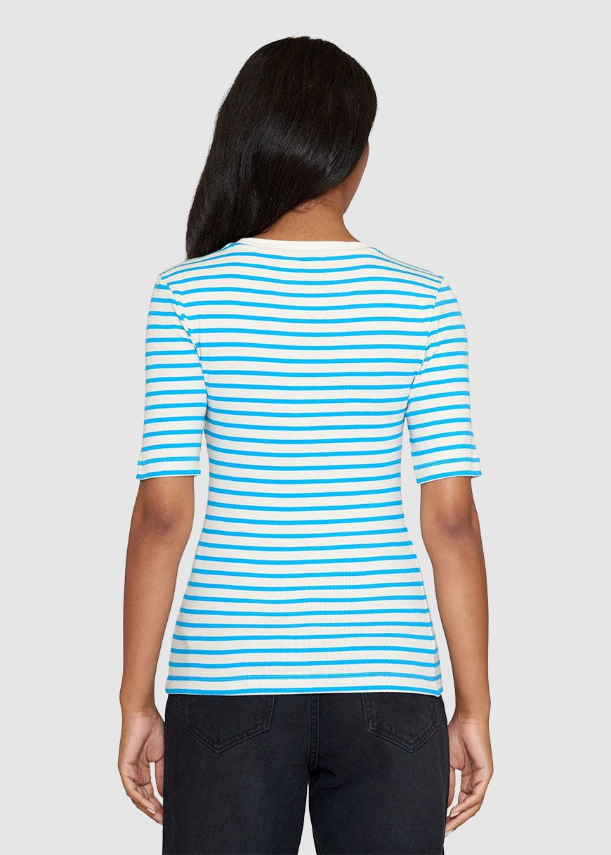 Striped Rib T-Shirt