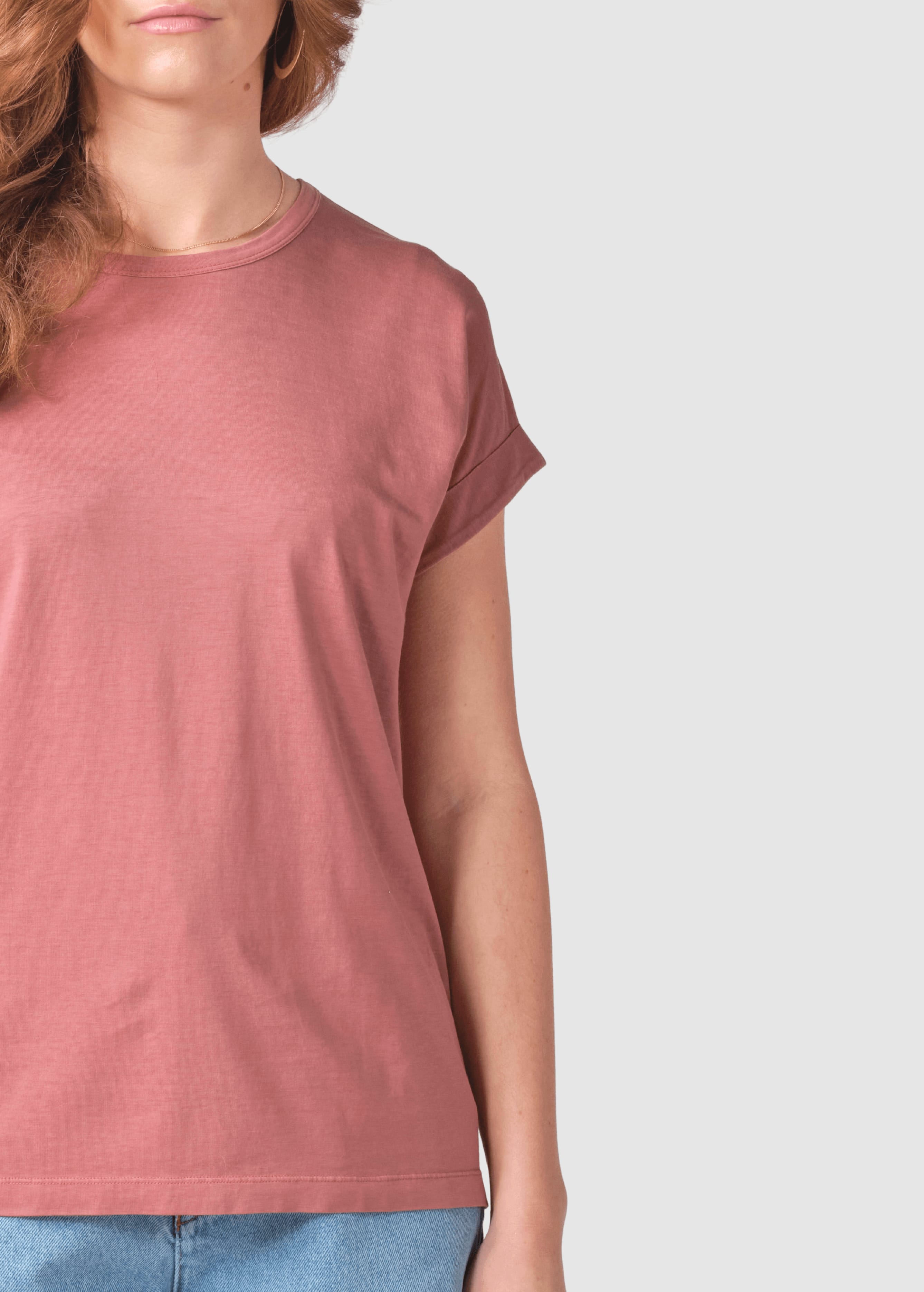Sigrid Tee Ocs Faded Rose Sigrid Tee Ocs Faded Rose
