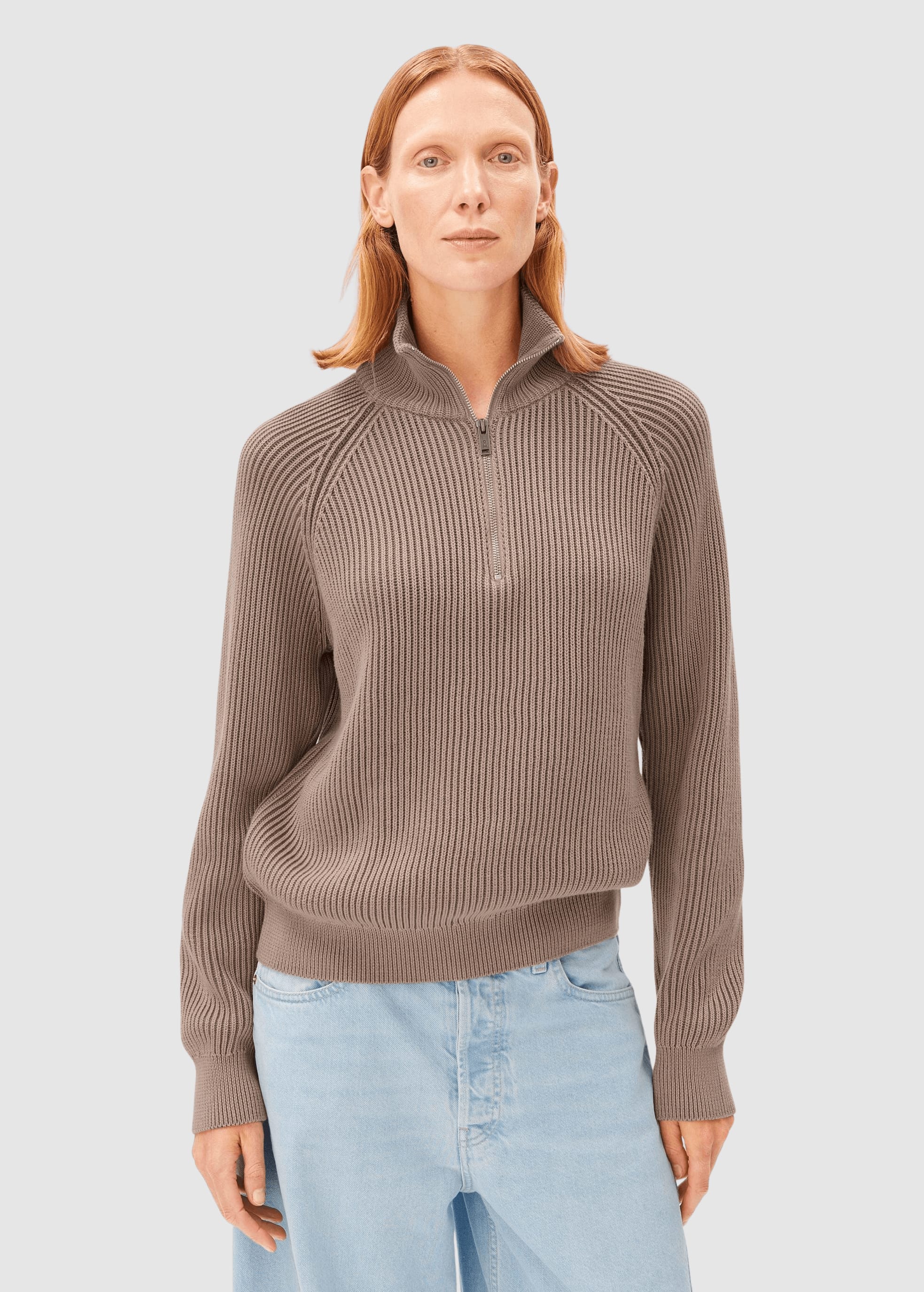 Troyer Vanisé Knit Sweater Cinnamon Dust-Dark Cinnamon Dust Troyer Vanisé Knit Sweater Cinnamon Dust-Dark Cinnamon Dust