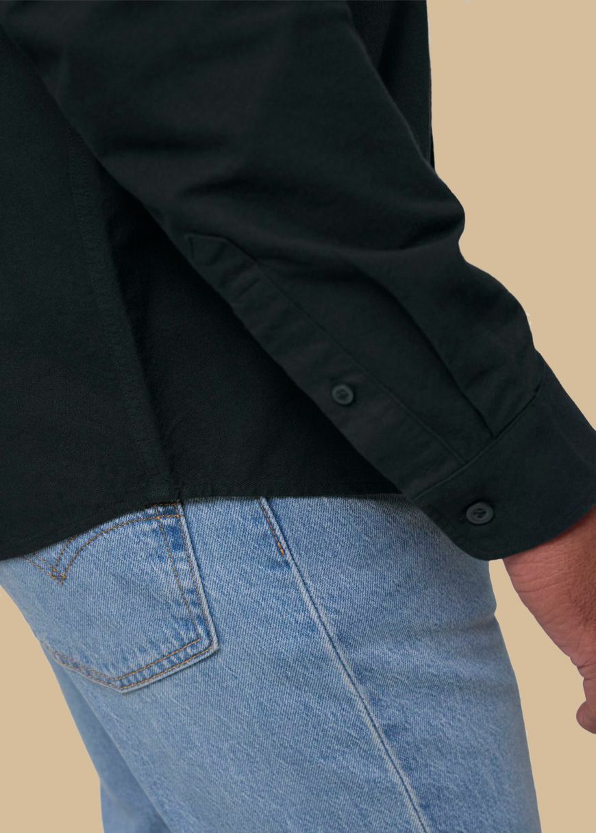 Classic Shirt Man Black