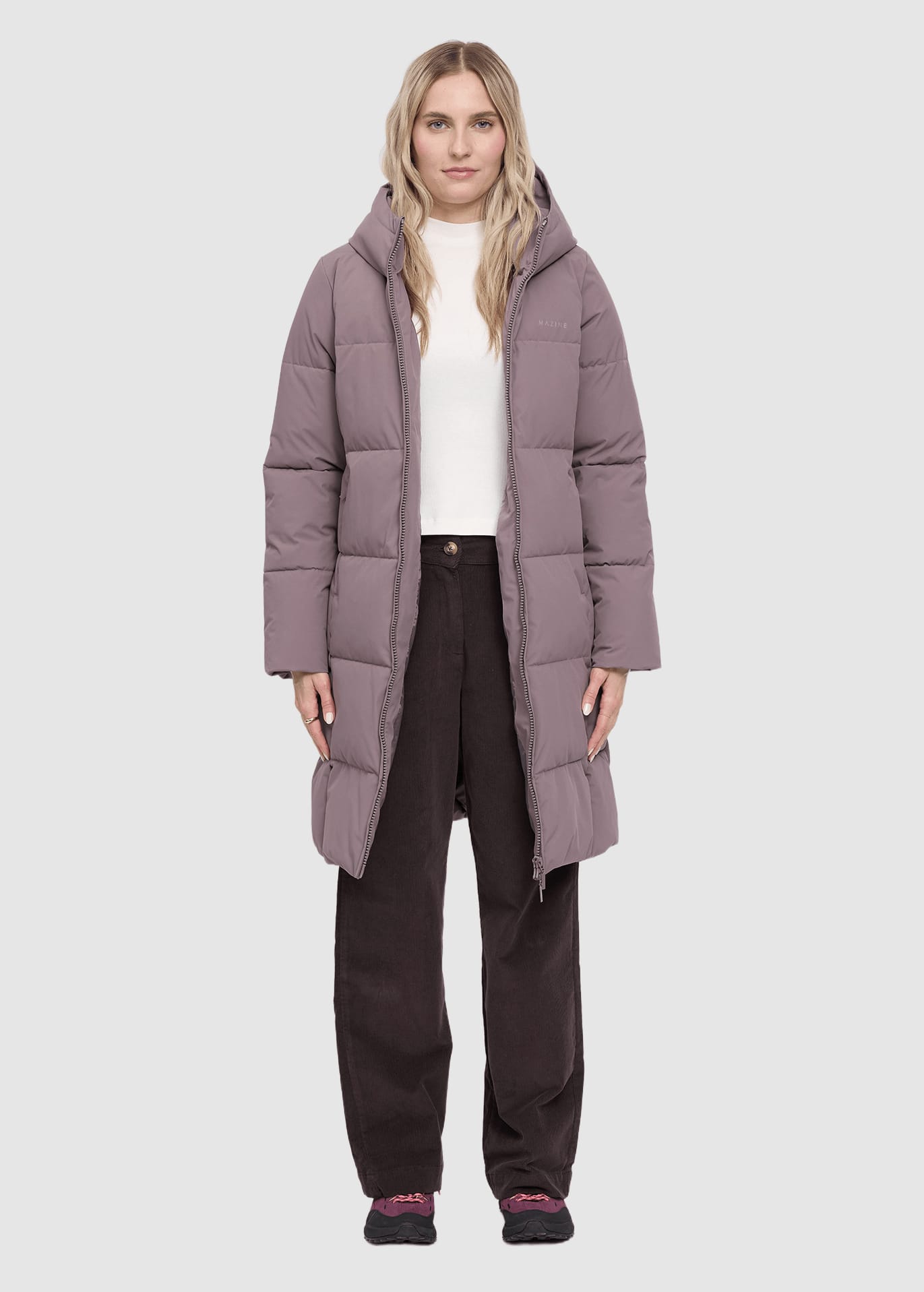 mazine-basic-puffer-coat-sparrow-3.jpeg Basic Puffer Coat Sparrow