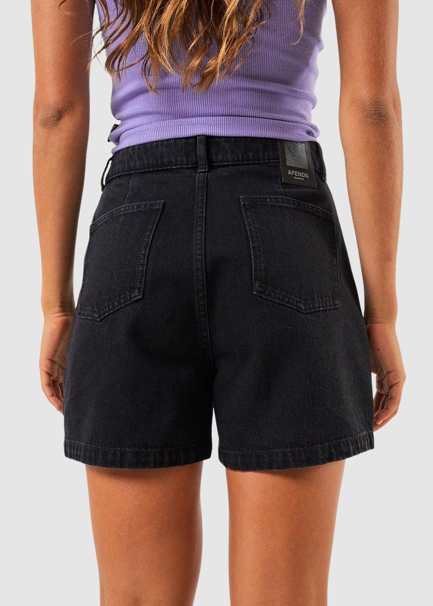 Seventy Three's Organic Denim High Waisted Shorts