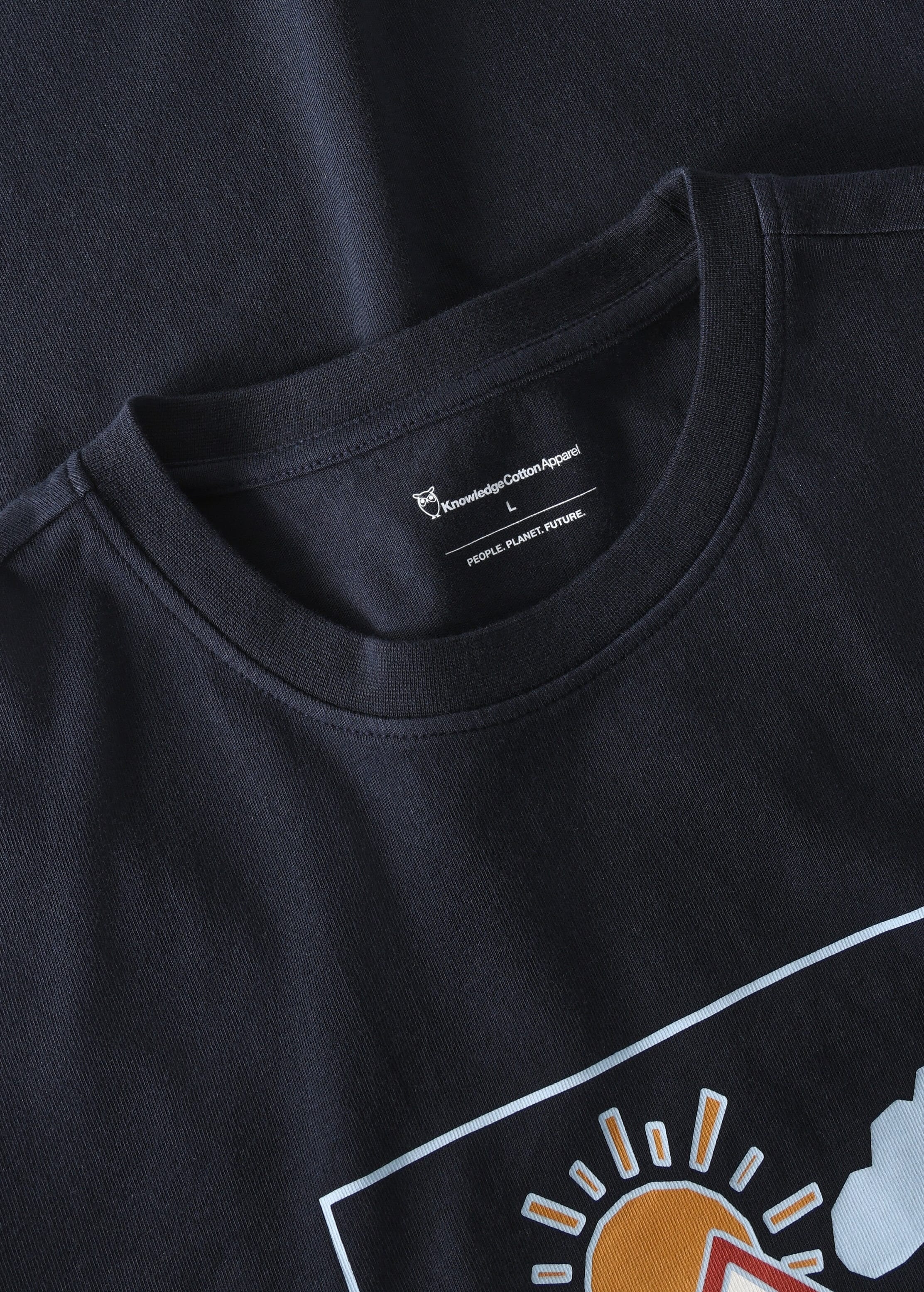 Front Print T-Shirt Night Sky Front Print T-Shirt Night Sky