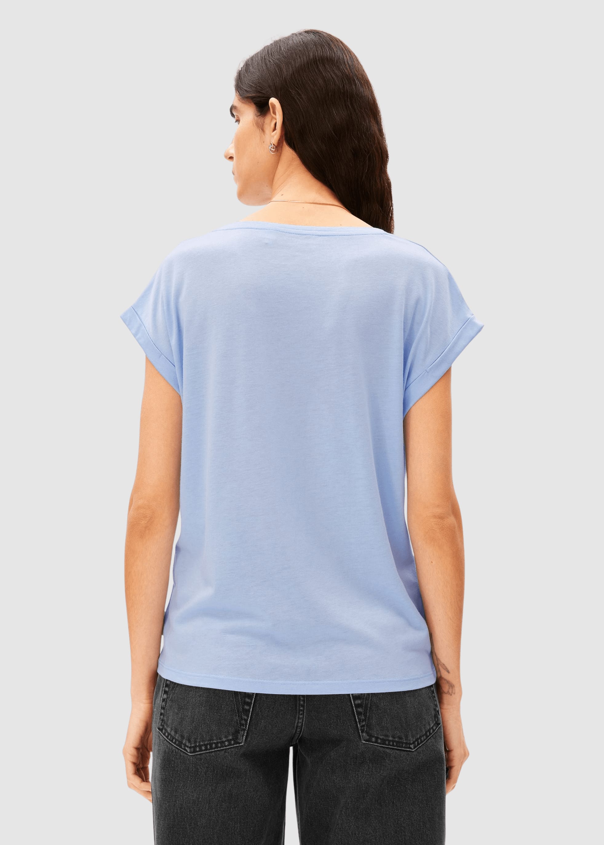 Jilaana T-Shirt Soft Blue