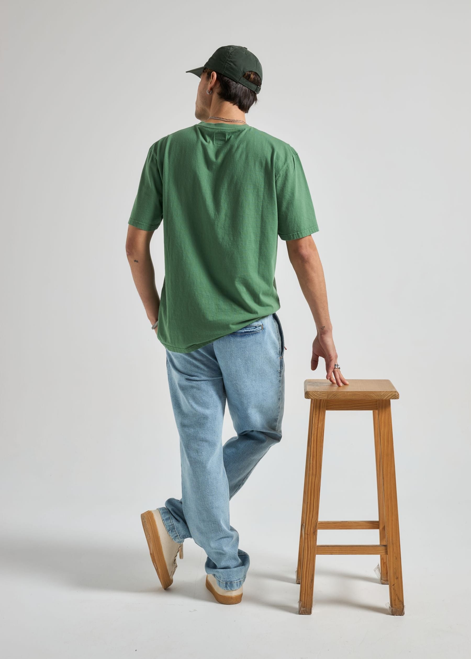 Essential Sunwashed T-Shirt Myrtle Green Essential Sunwashed T-Shirt Myrtle Green