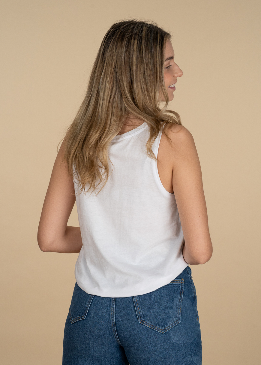 Cropped Oversized Tanktop Woman