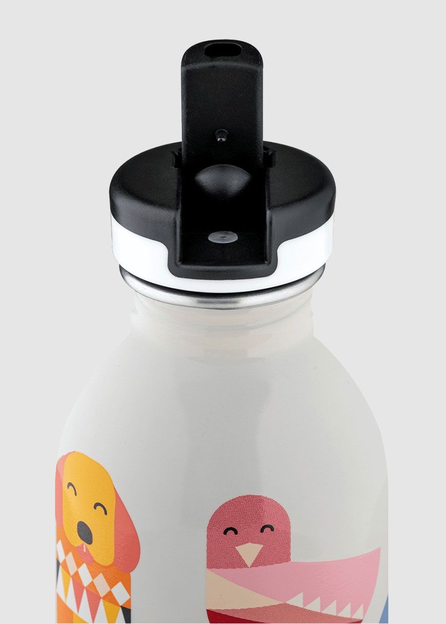 Gourde Isotherme Enfant 24BOTTLES Kids 250 Ml Avec Paille - Sweet Bear