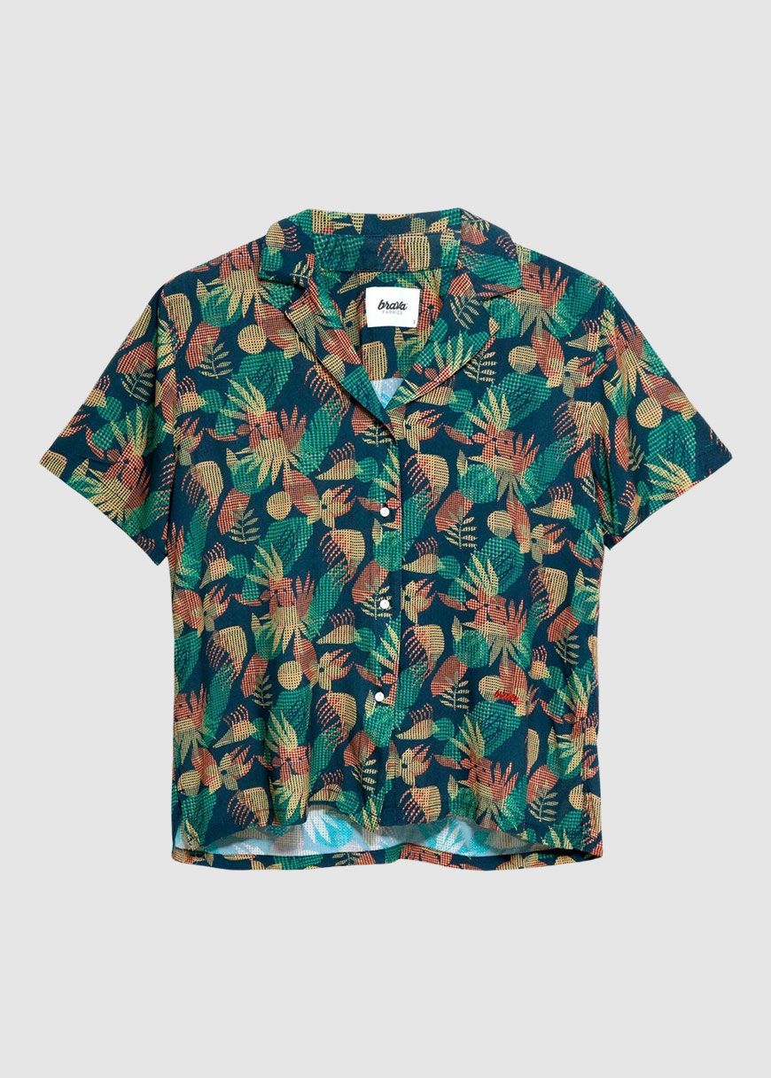 Blouse Flower Vichy
