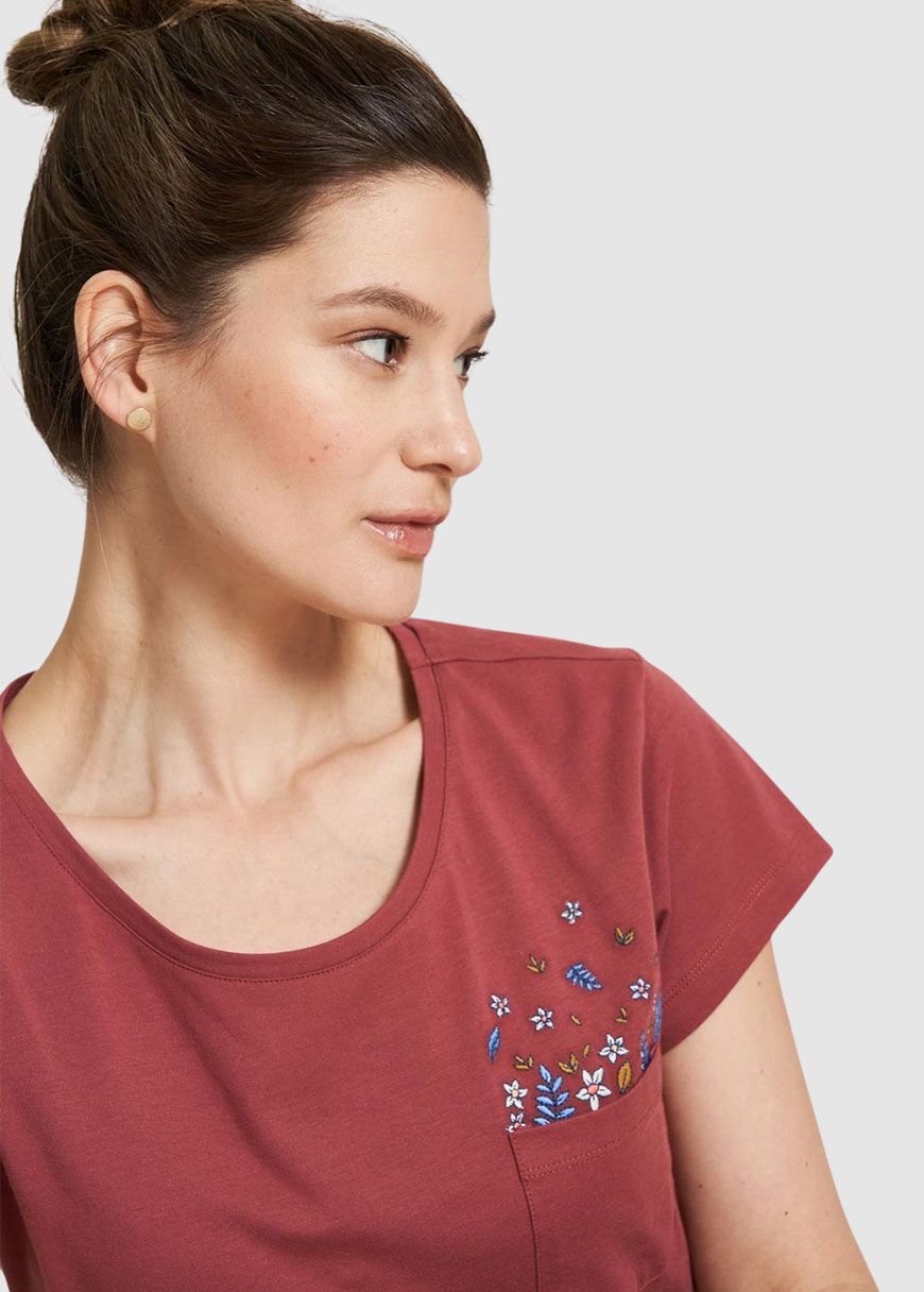 T-Shirt aus Biobaumwolle