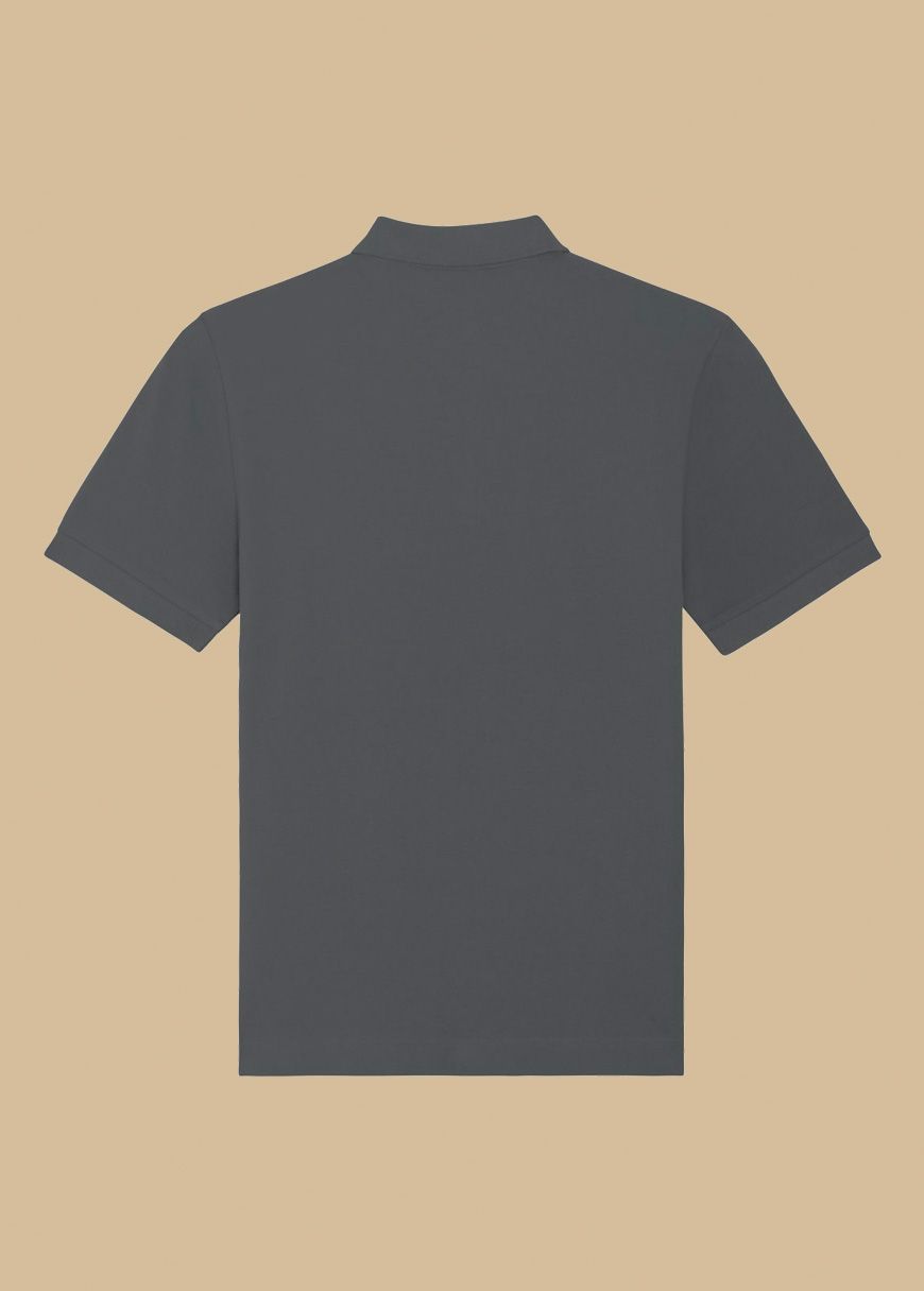 Anthracite_Polo_frei_hinten_40fc76176b Classic Poloshirt Man