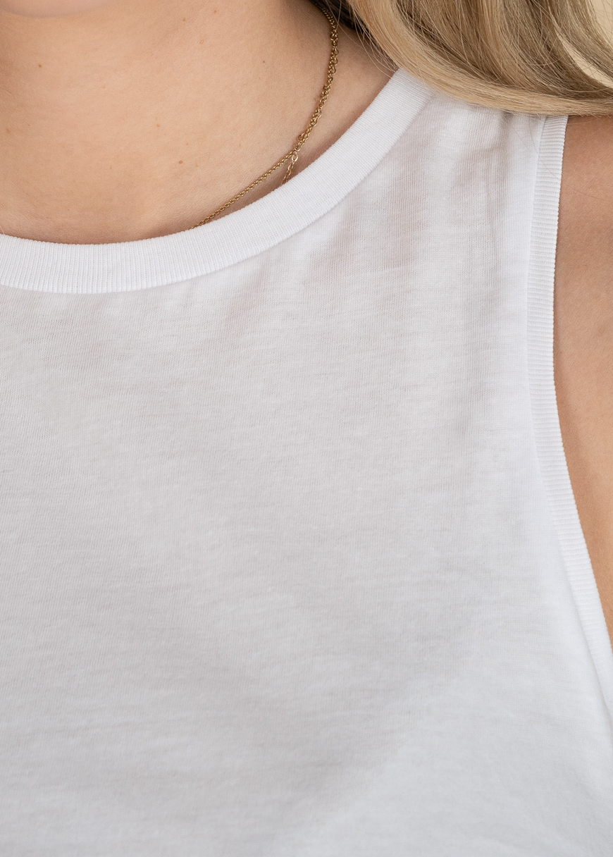 Cropped Oversized Tanktop Woman