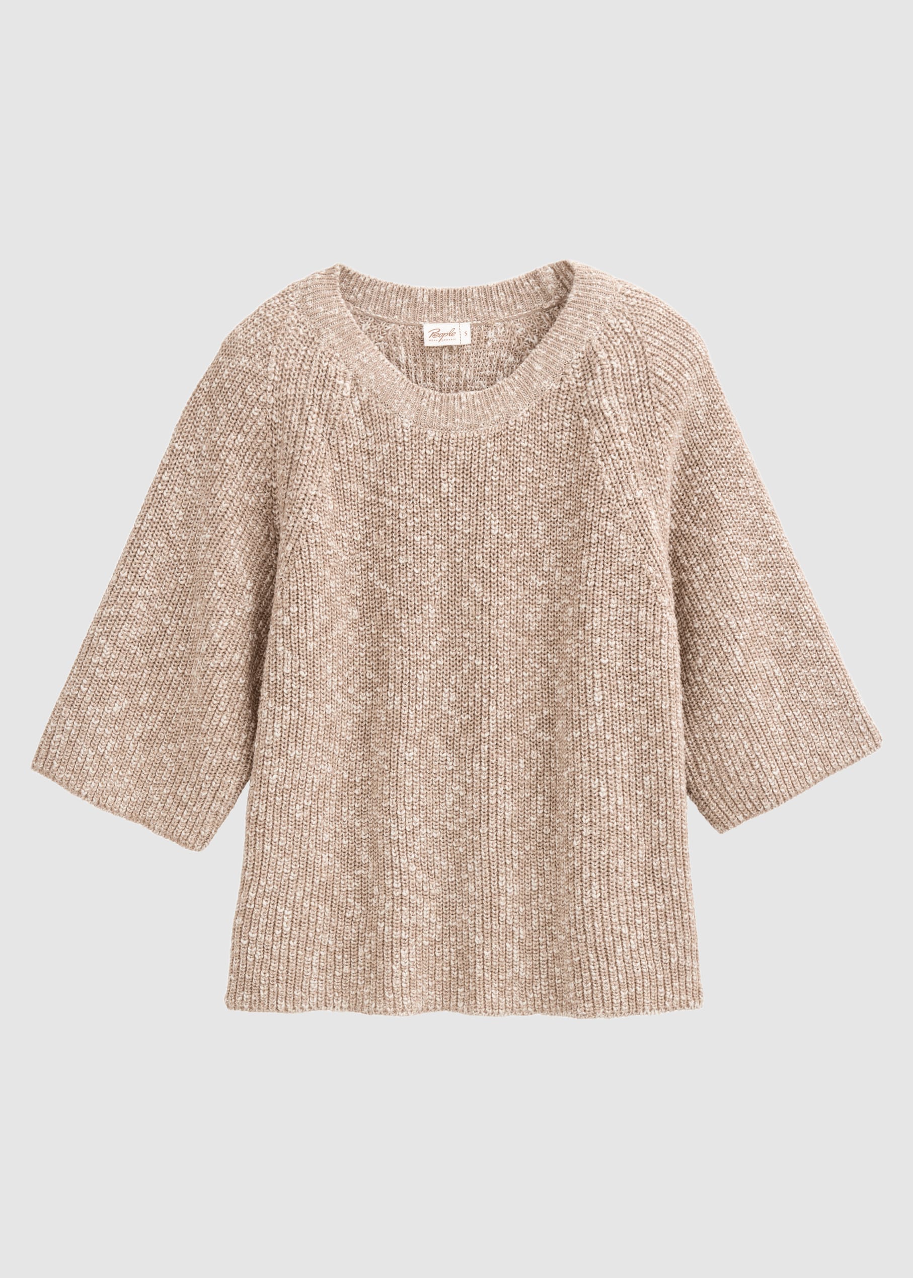 people-wear-organic-rippstrick-pullover-kurzarm-kitt-m-lange-1.jpeg Rippstrick-Pullover Kurzarm Kitt Mélange