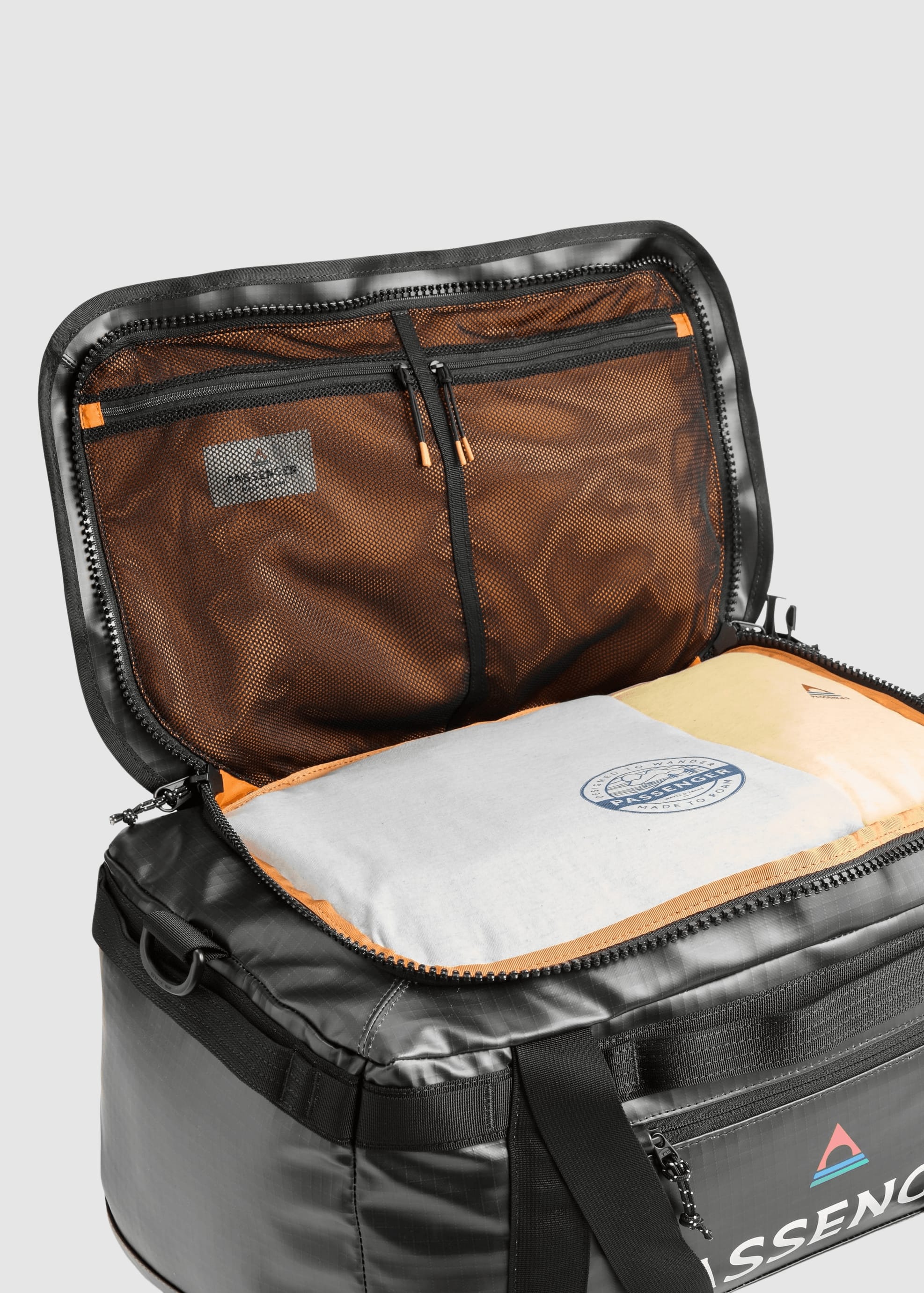 Roamer Recycled 40l Duffel Bag Phantom Black Roamer Recycled 40l Duffel Bag Phantom Black