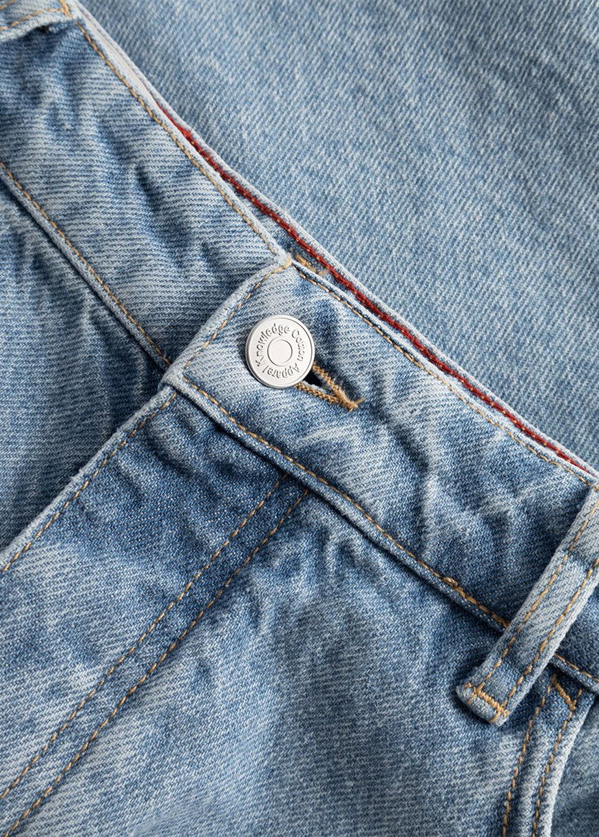 Reborn 5-Pocket Bleached Short Reborn 5-Pocket Bleached Short